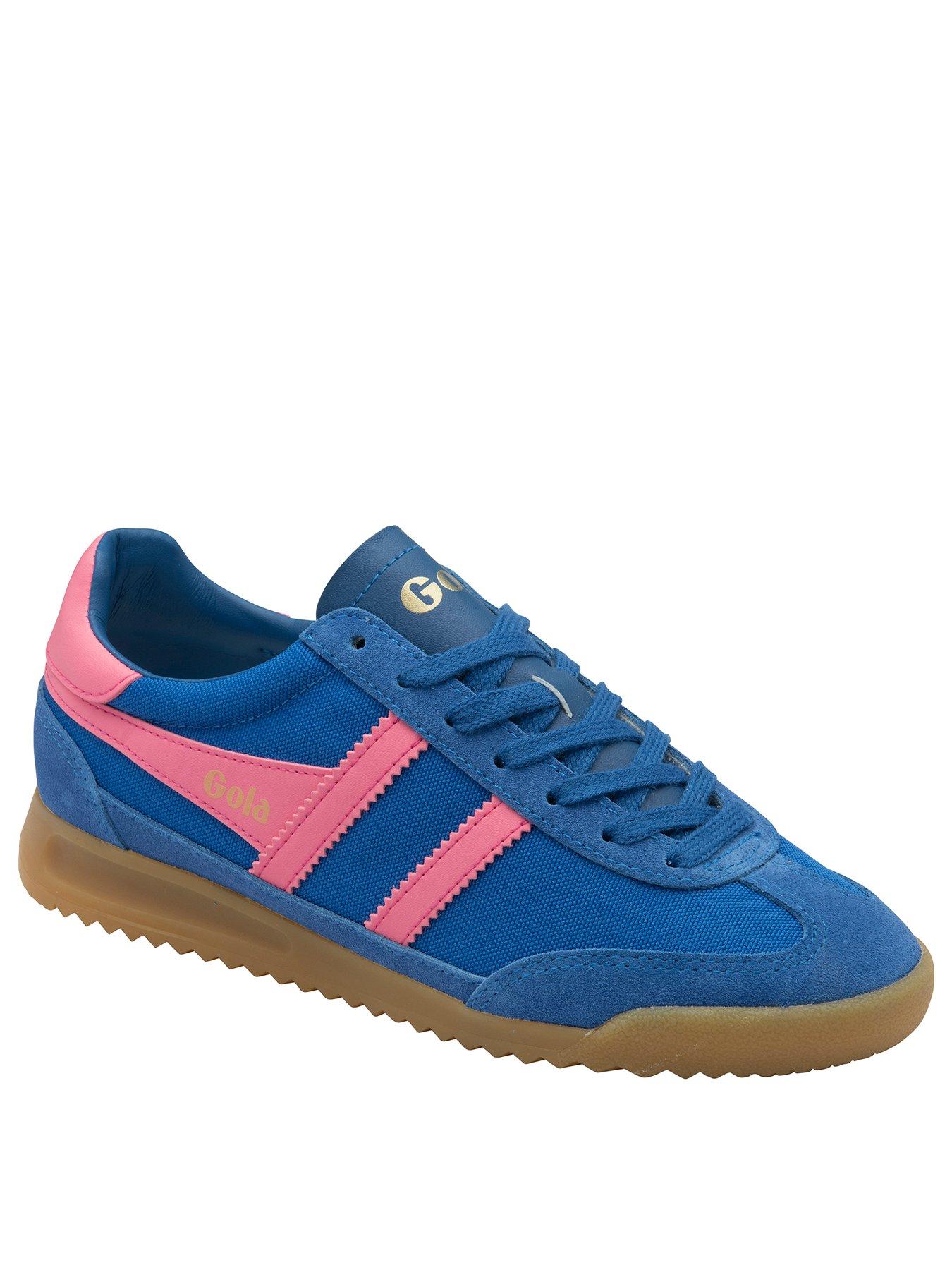Image 2 of 5 of Gola Women's Tornado Trainers - Blue/Pink