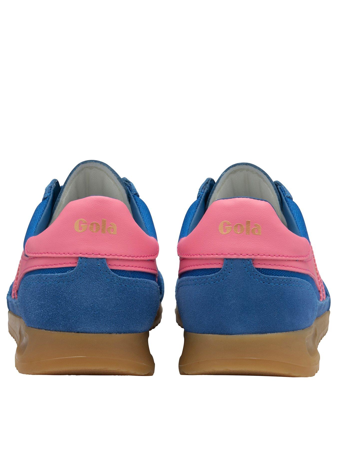 Image 3 of 5 of Gola Women's Tornado Trainers - Blue/Pink