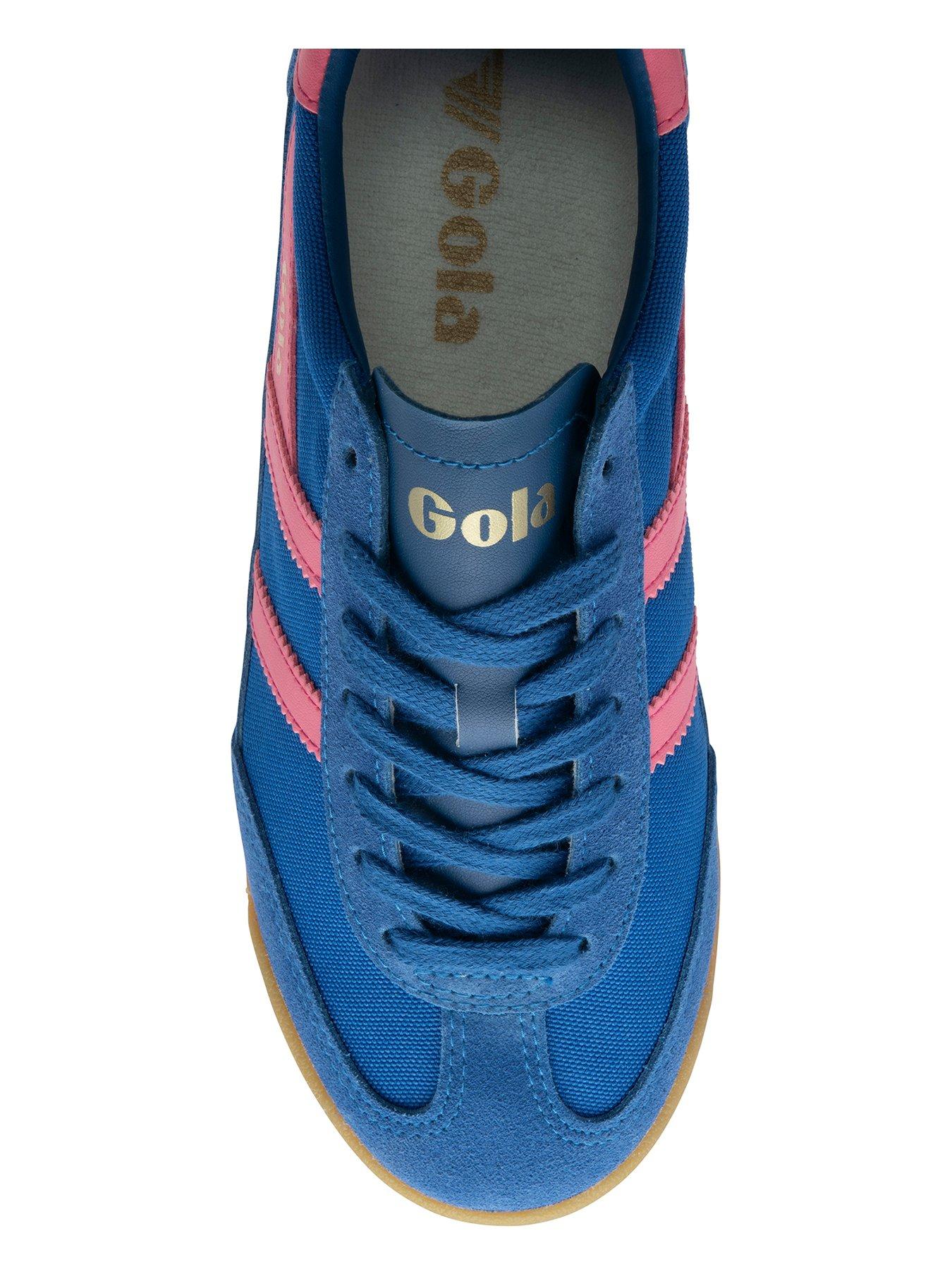 Image 4 of 5 of Gola Women's Tornado Trainers - Blue/Pink