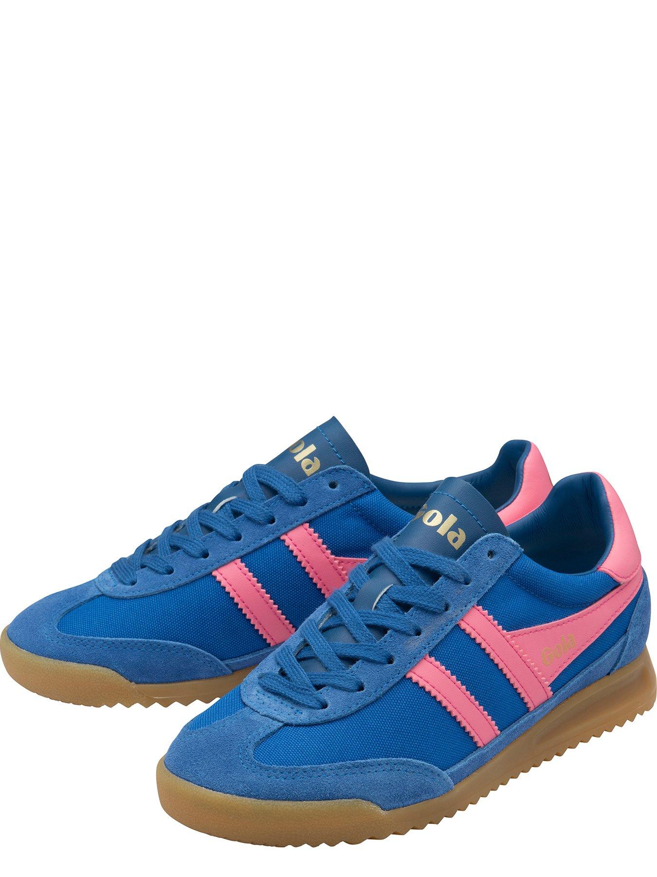 Image 5 of 5 of Gola Women's Tornado Trainers - Blue/Pink