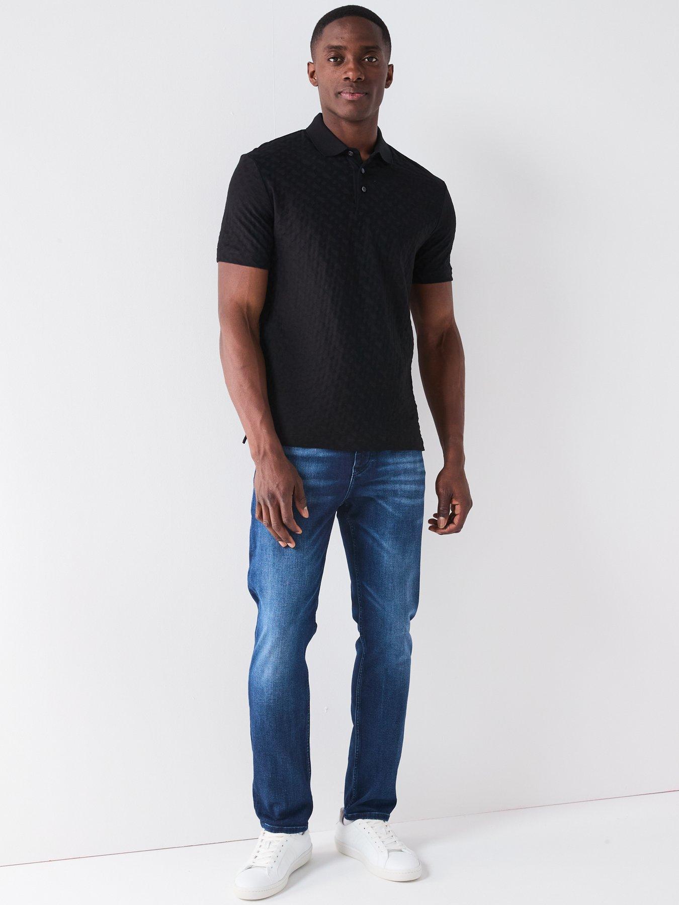 boss-h-pack-80-all-over-jacquard-regular-fit-polo-shirt-blackback