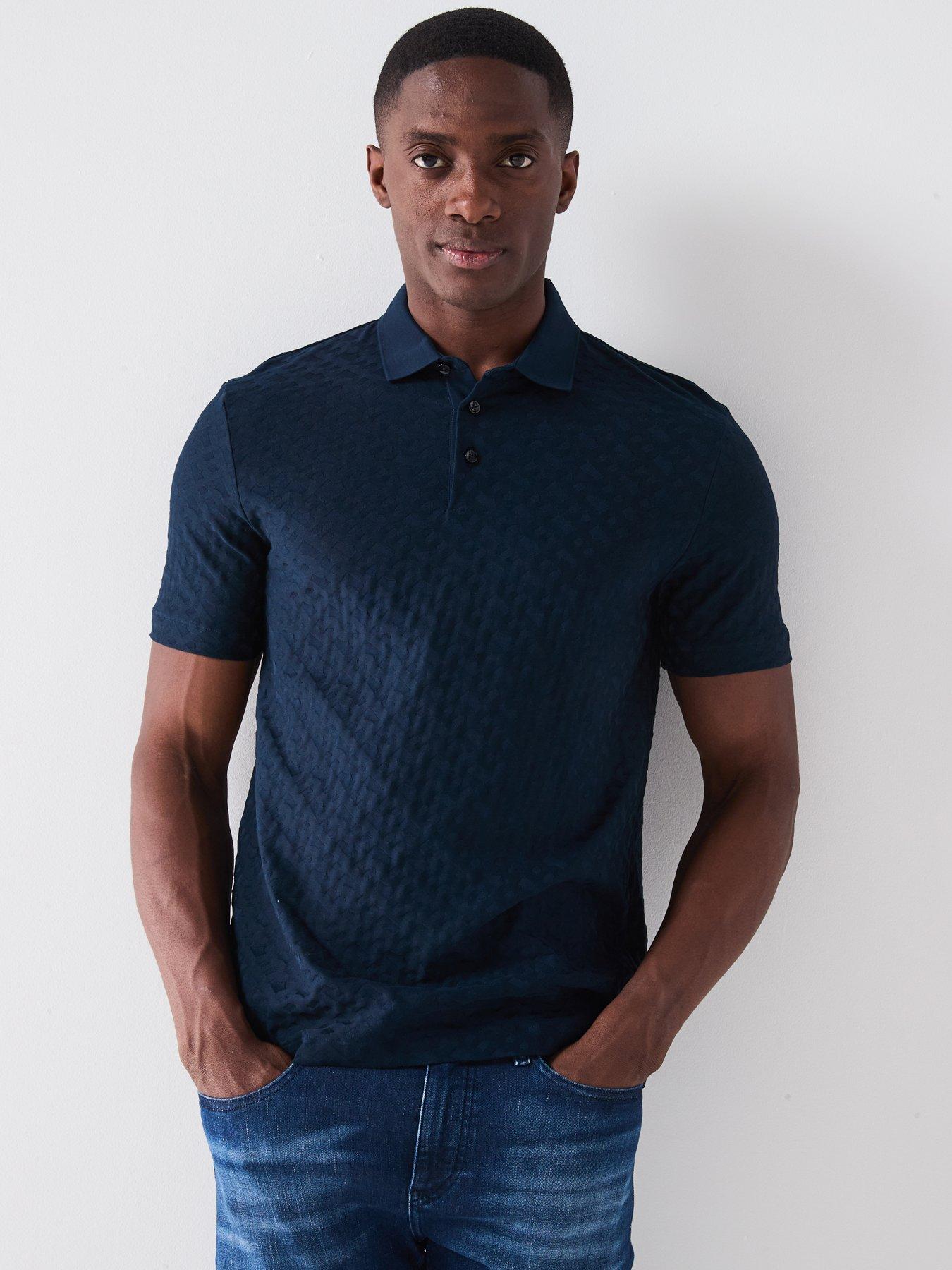 BOSS H-Pack 80 Regular Fit Polo Shirt-Navy - Dark Blue
