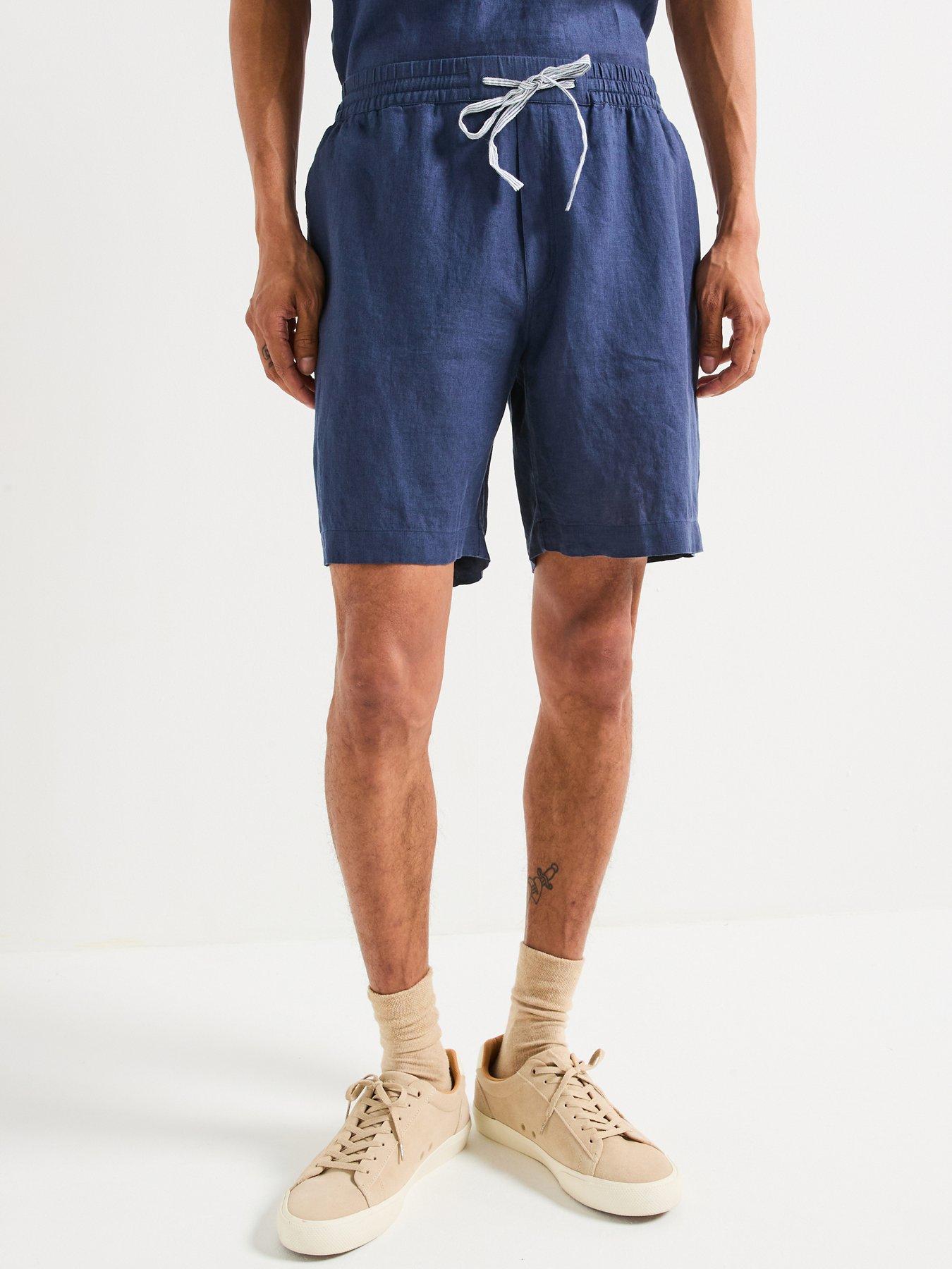 BOSS C-Shorty Relaxed Fit Shorts - Dark Blue