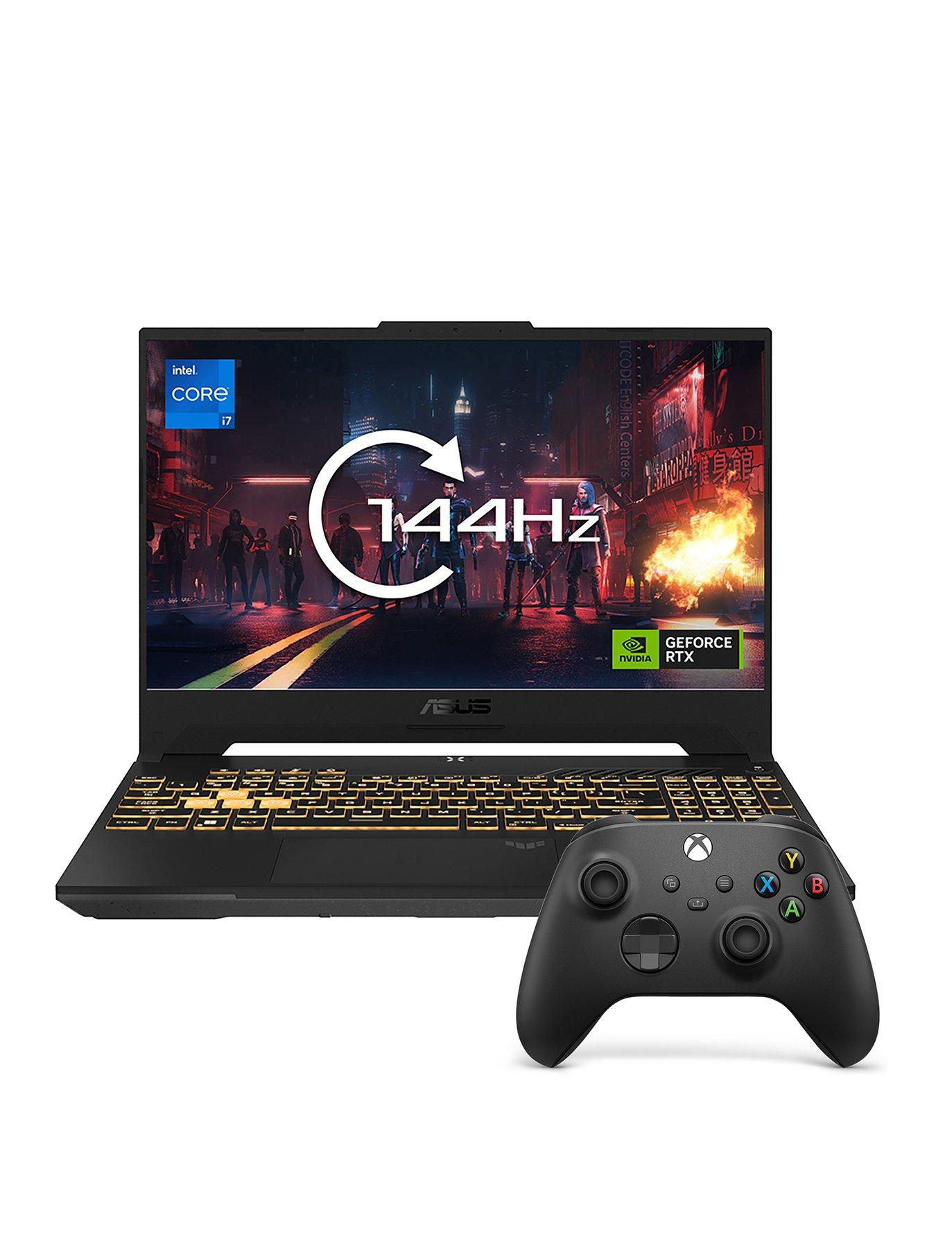 asus-tuf-gaming-f15-laptop-geforce-rtx-4060-156in-fhd-intel-core-i7--16gb-ram-1tb-ssd-with-black-wireless-xbox-controller