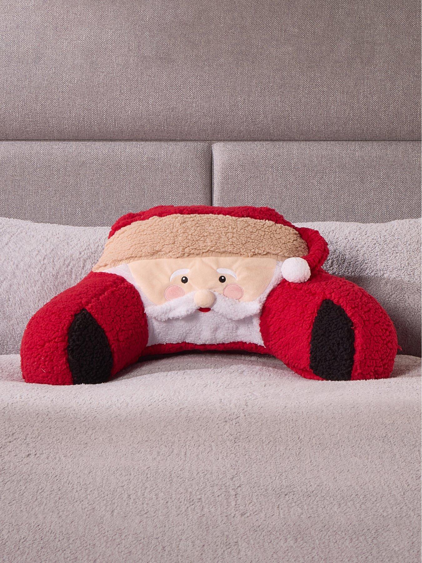 very-home-kids-cuddle-cushion-santafront