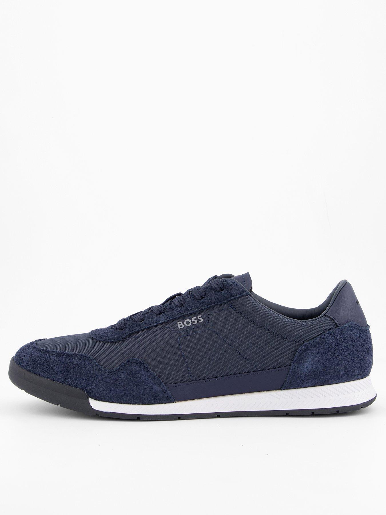 Image 1 of 7 of BOSS Titanium Sl Trainers - Navy