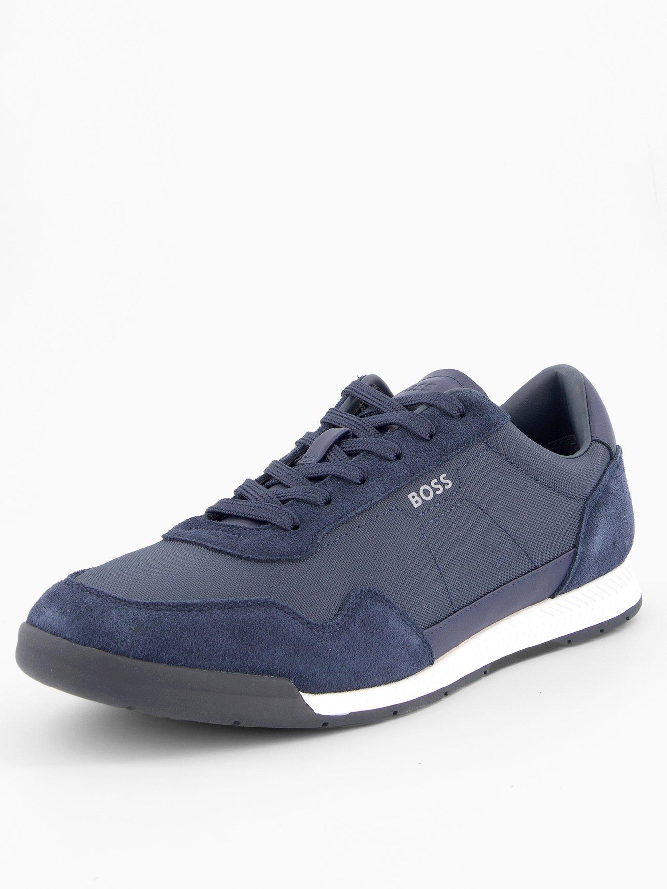 Image 2 of 7 of BOSS Titanium Sl Trainers - Navy