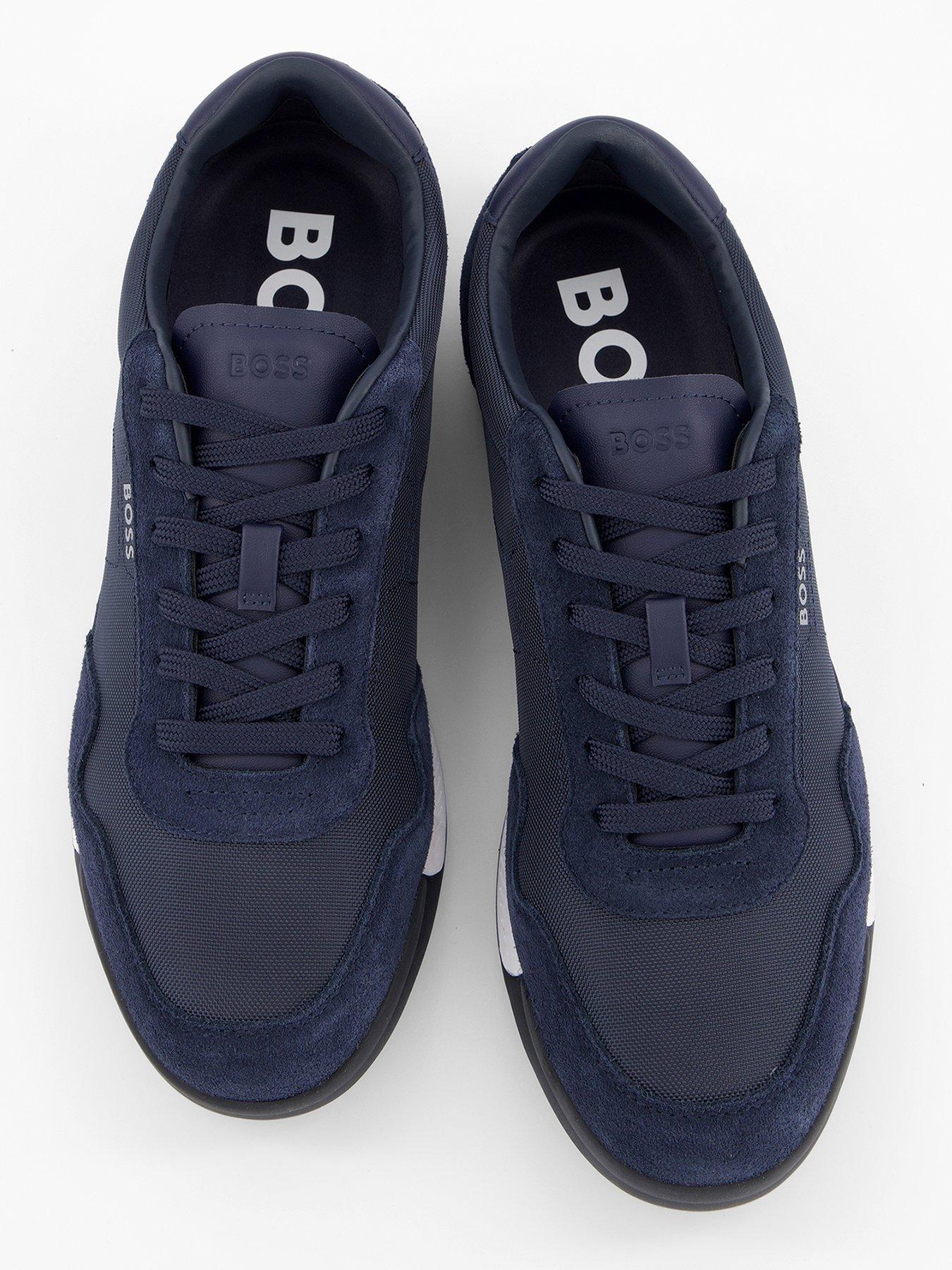 Image 3 of 7 of BOSS Titanium Sl Trainers - Navy
