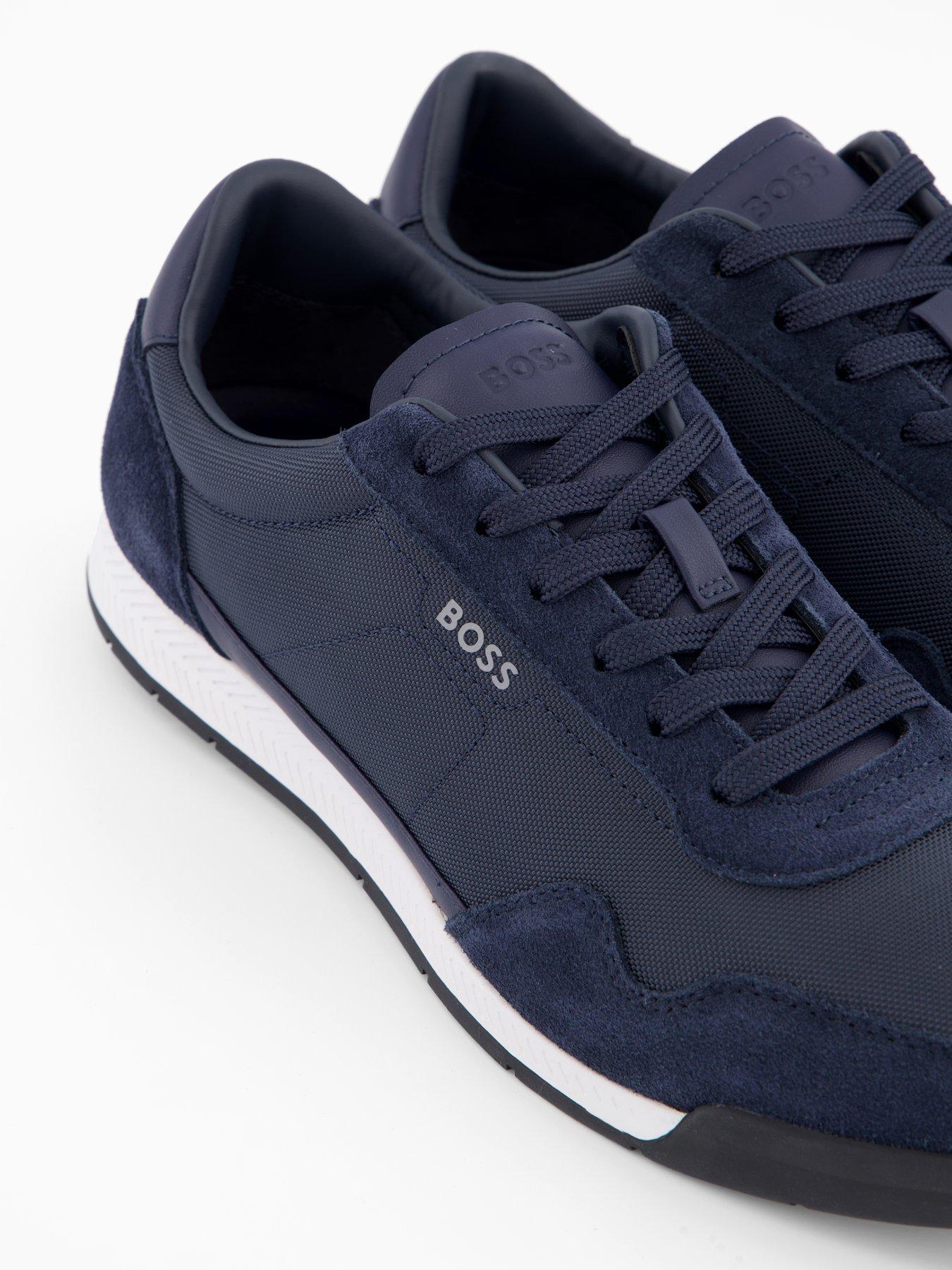 Image 5 of 7 of BOSS Titanium Sl Trainers - Navy