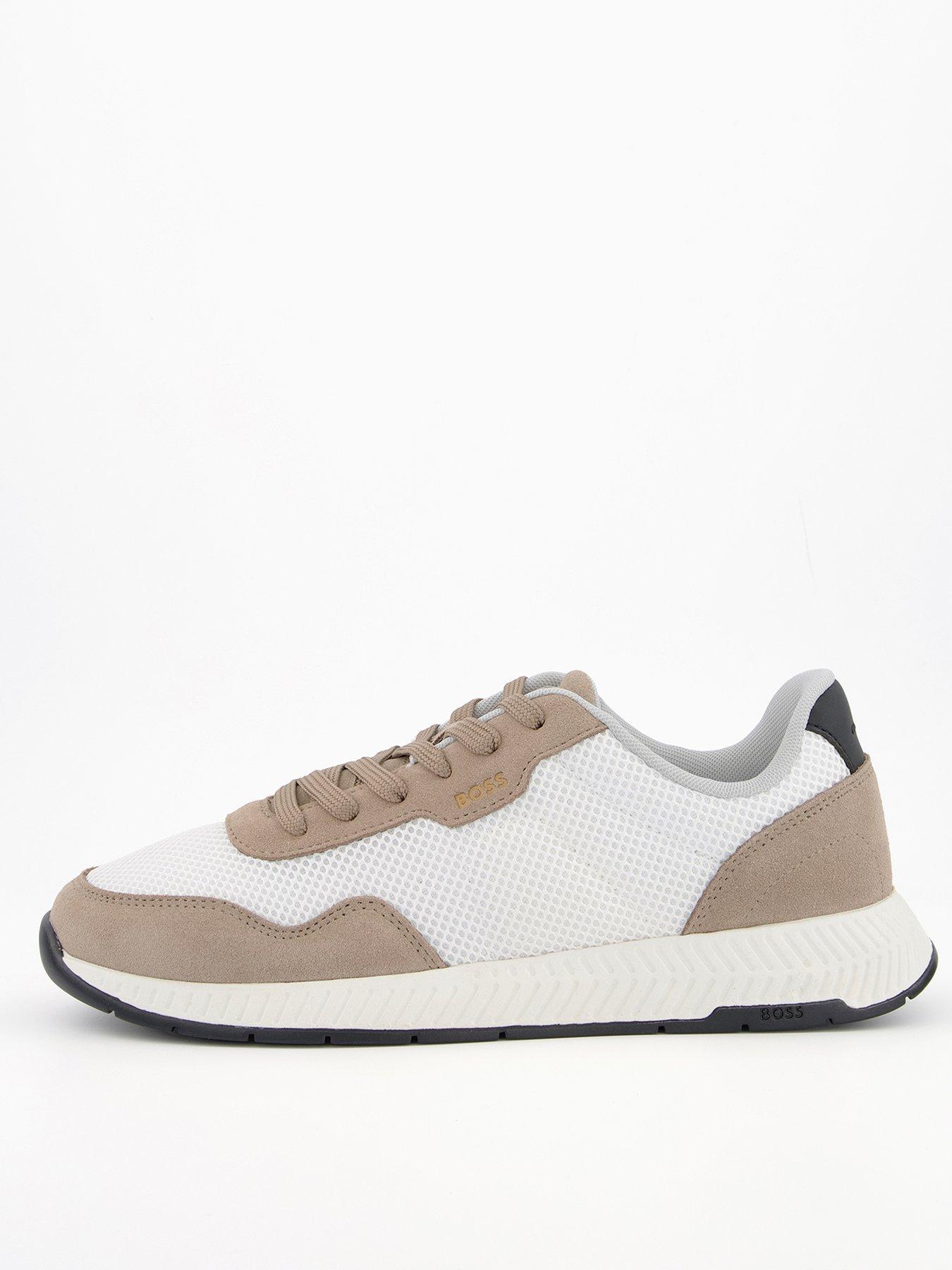 Image 1 of 7 of BOSS Titanium Running Trainers - Medium Beige
