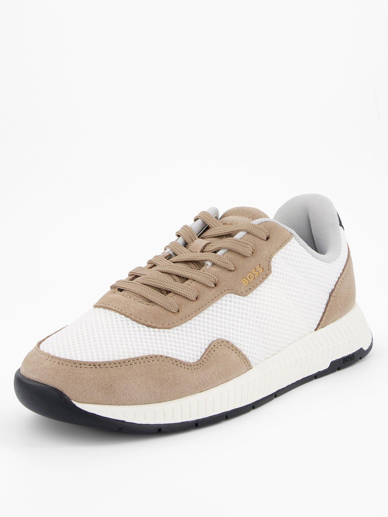 Image 2 of 7 of BOSS Titanium Running Trainers - Medium Beige