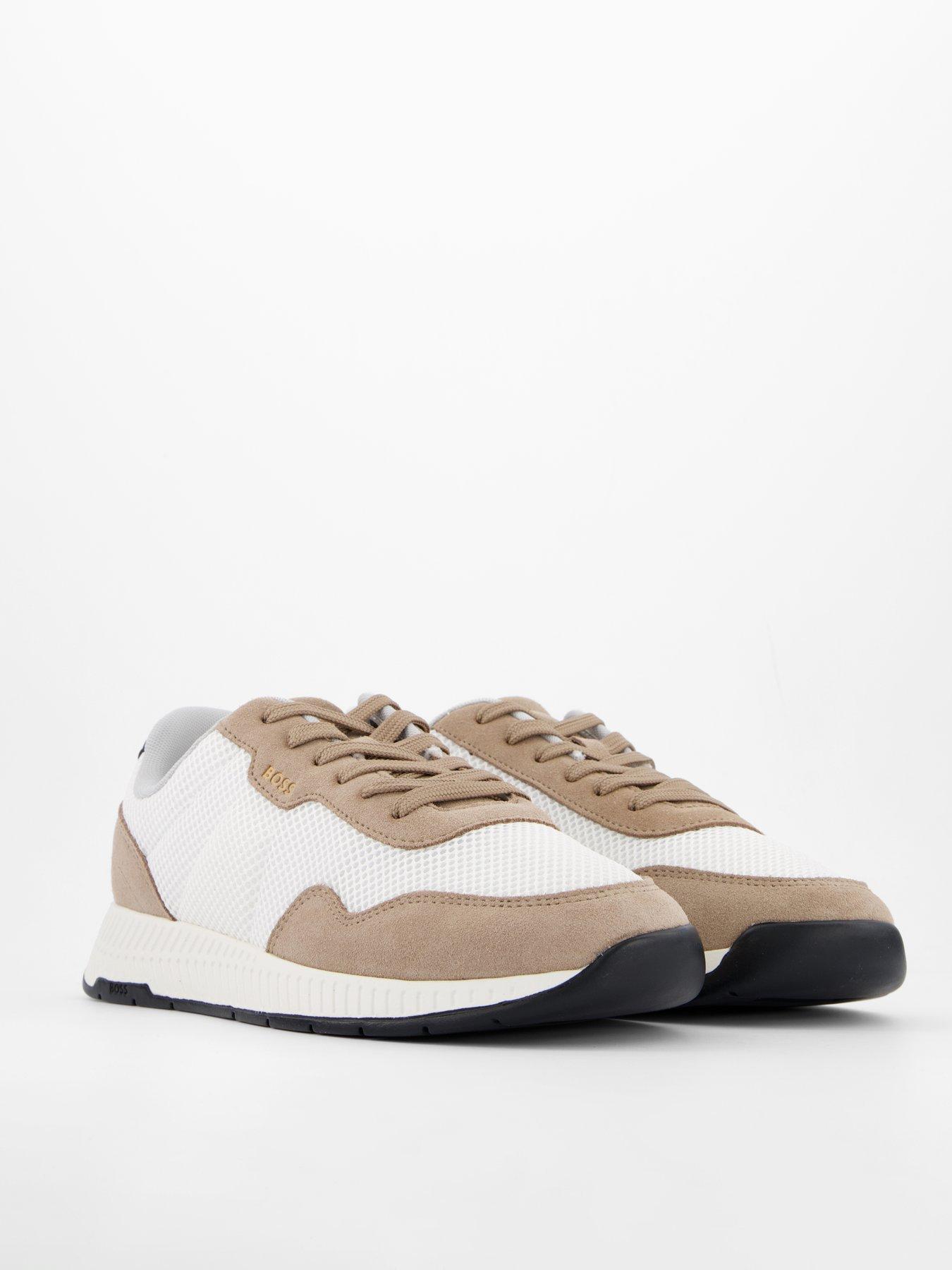Image 6 of 7 of BOSS Titanium Running Trainers - Medium Beige