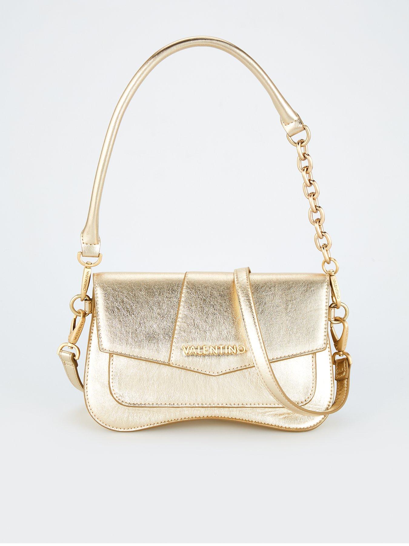 Image 1 of 4 of Valentino Unika Shoulder Bag - Gold