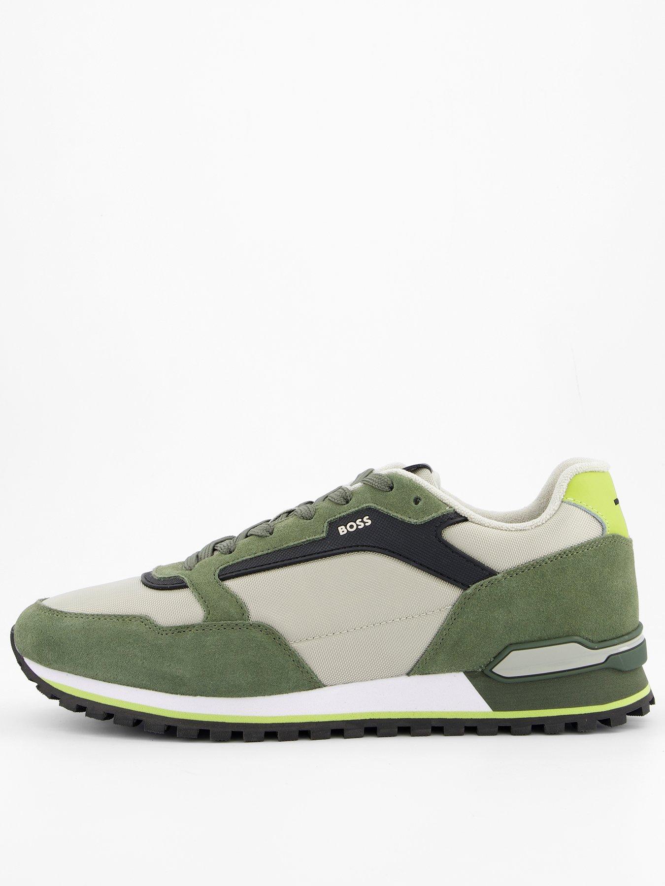 Image 1 of 7 of BOSS Parkour L Running Trainers - Open Green