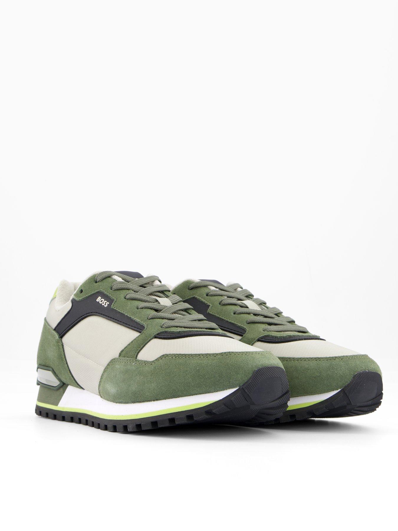 Image 6 of 7 of BOSS Parkour L Running Trainers - Open Green