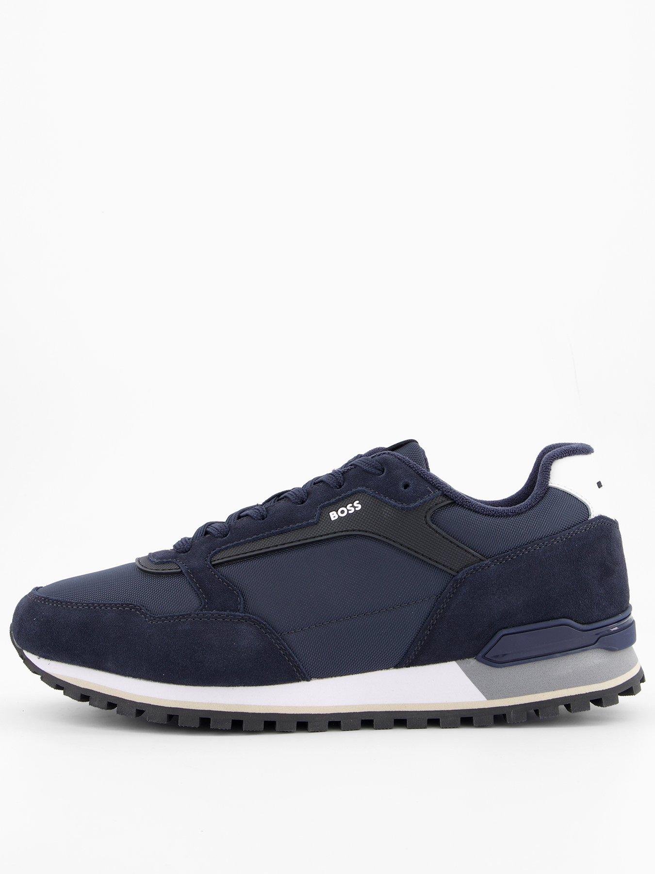 Image 1 of 7 of BOSS Parkour L Running Trainers - Dark Blue