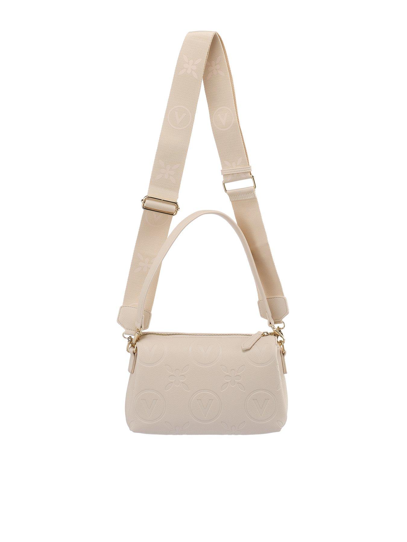 Image 1 of 3 of Valentino Samba Re Shoulder Bag - Cream