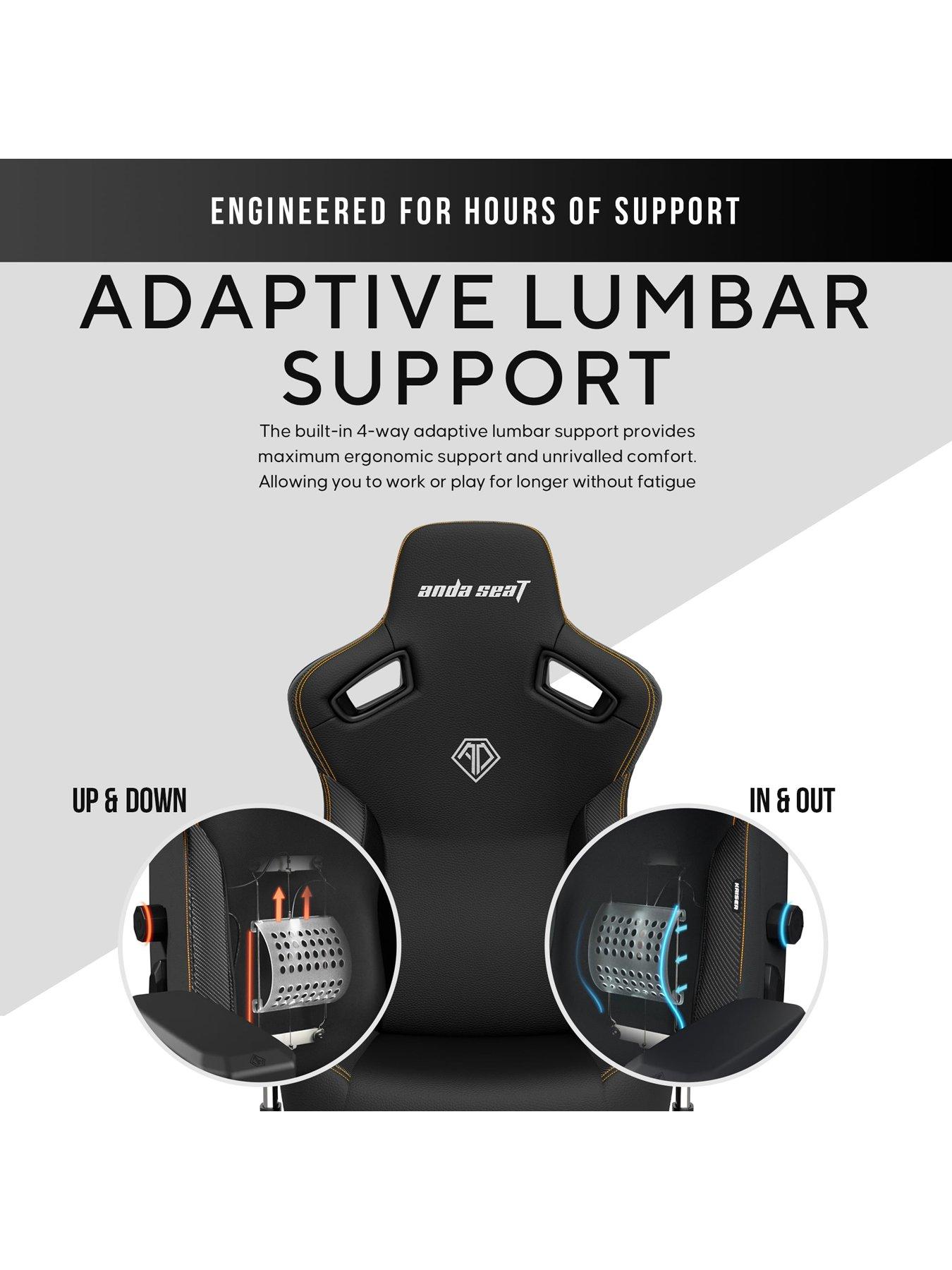 Image 6 of 7 of Andaseat Kaiser Series 3 Premium Gaming Chair Black