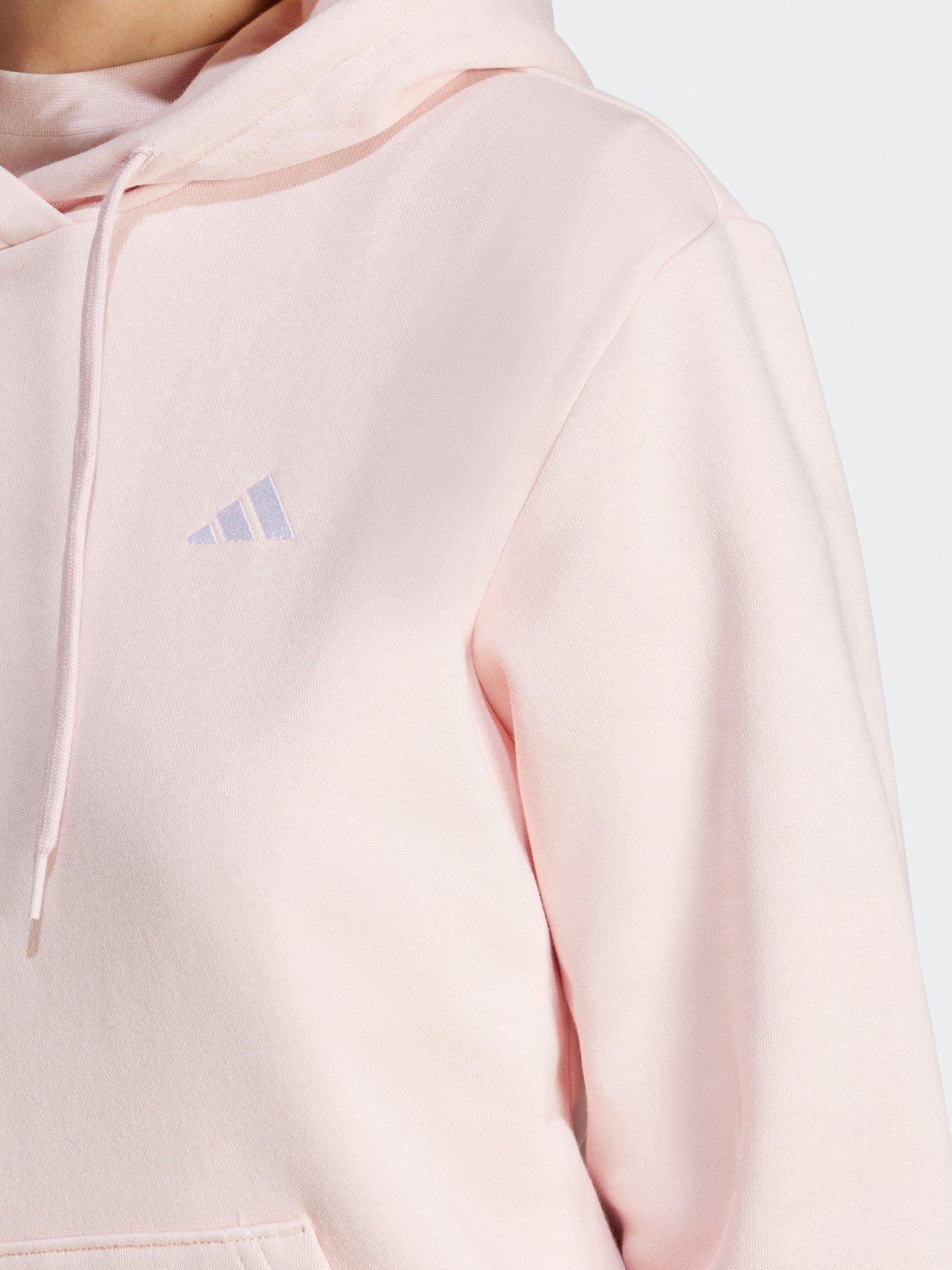 adidas-sportswear-womens-essentials-small-logo-feel-cozy-hoodie-pinkoutfit