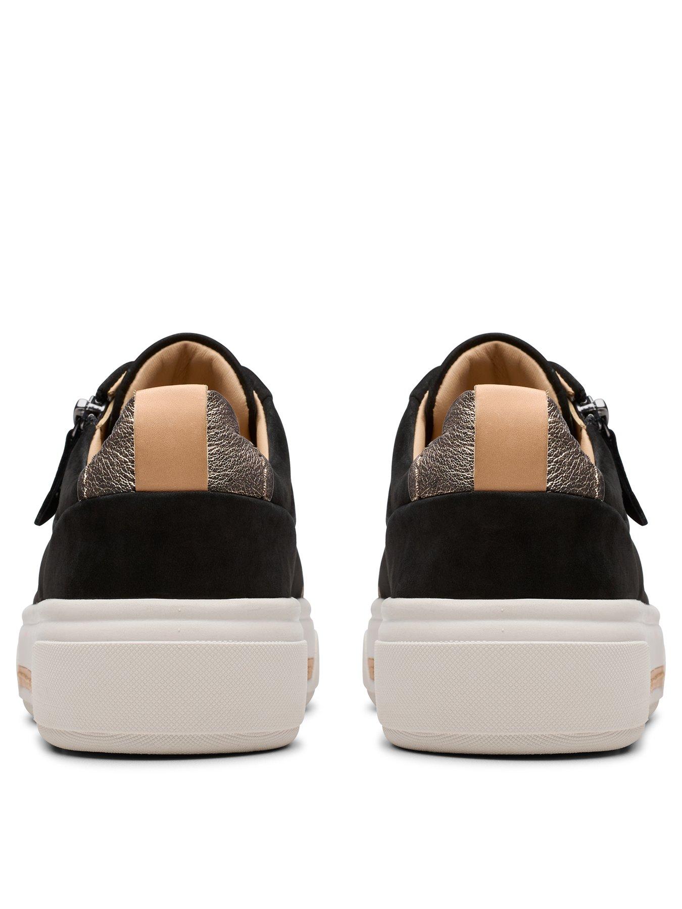 Image 3 of 7 of Clarks Hollyhock Zip Trainer - Black
