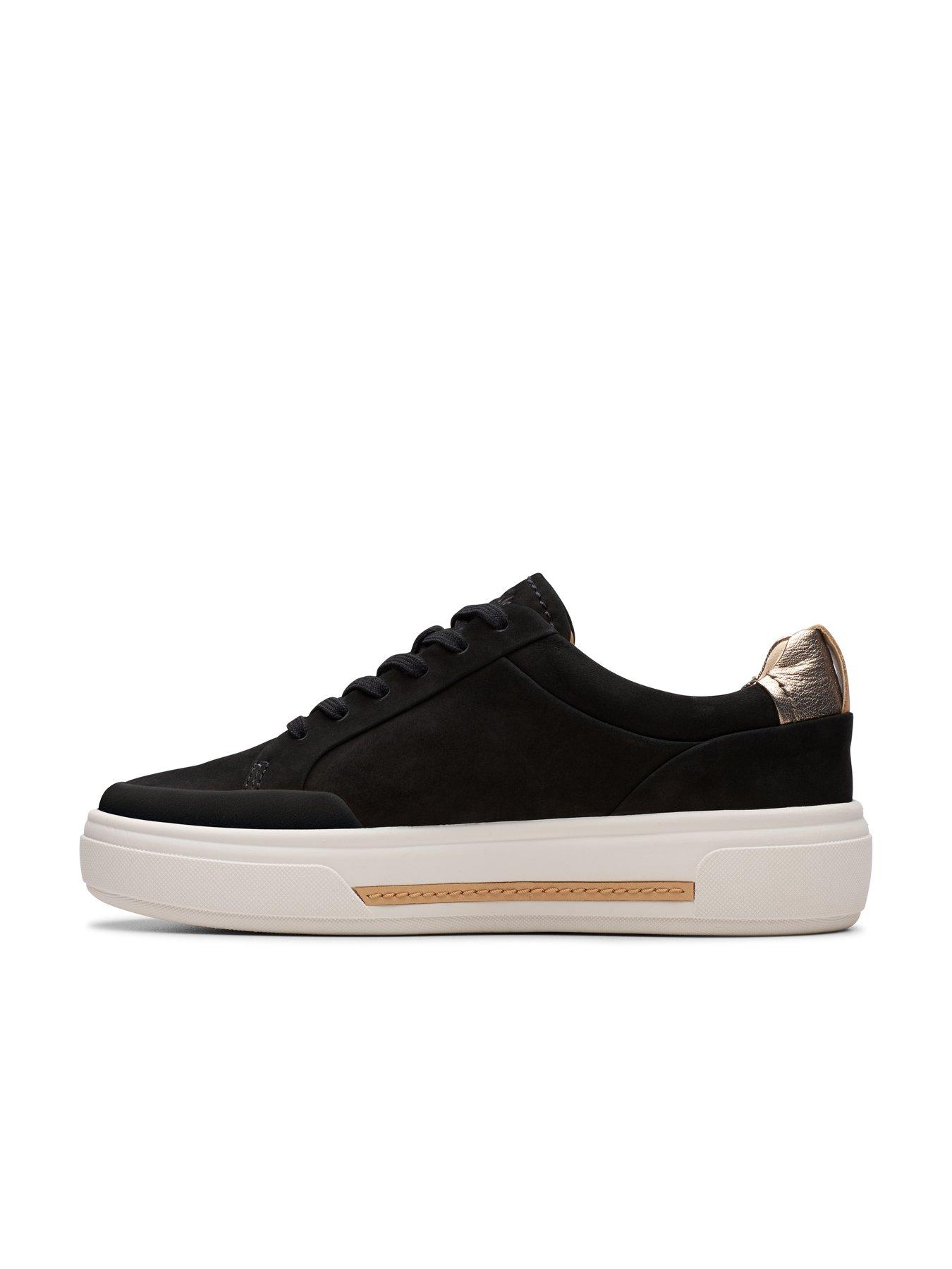Image 6 of 7 of Clarks Hollyhock Zip Trainer - Black