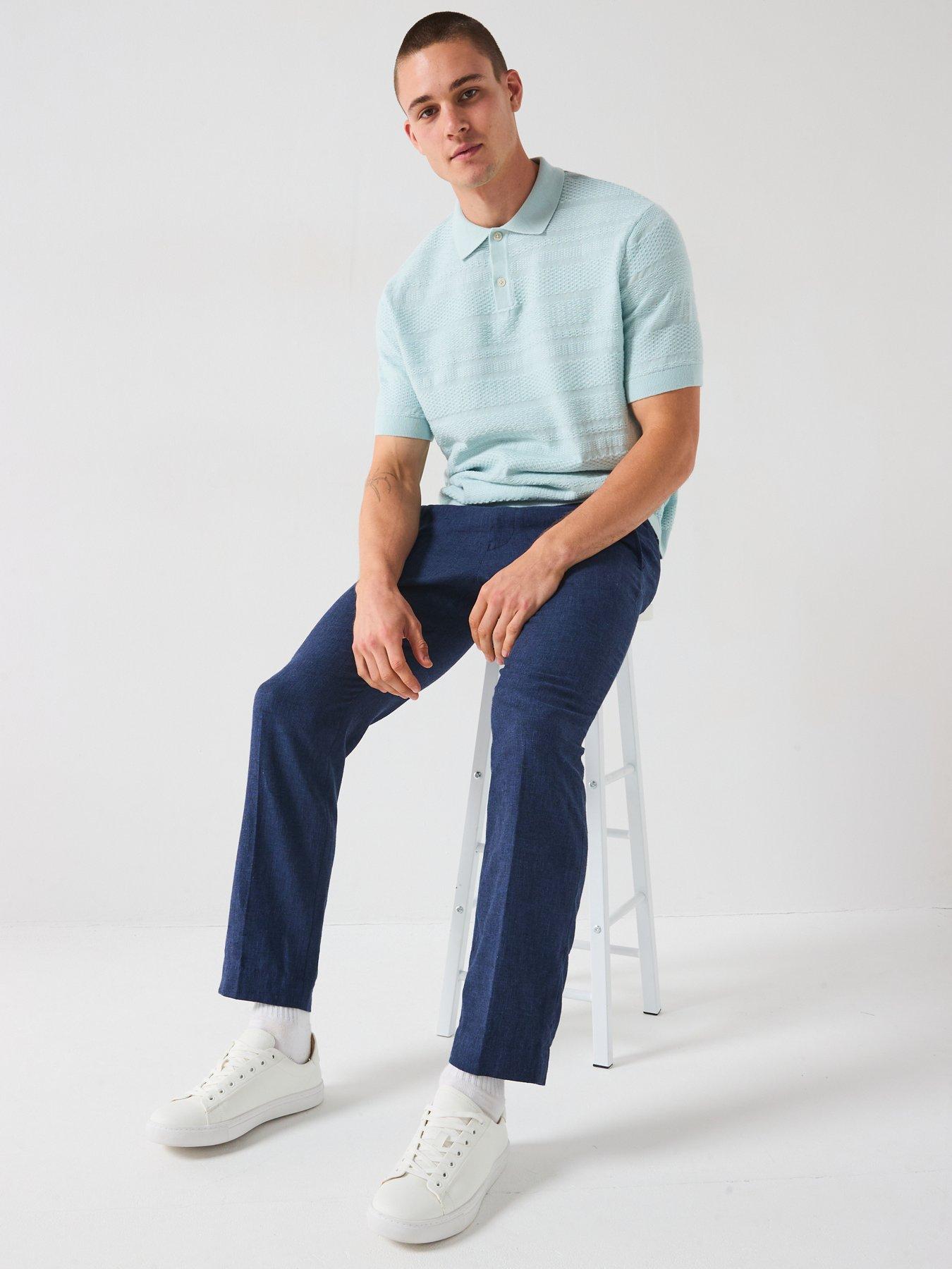 selected-homme-foam-short-sleeve-structured-knitted-polo-shirt-light-blueback