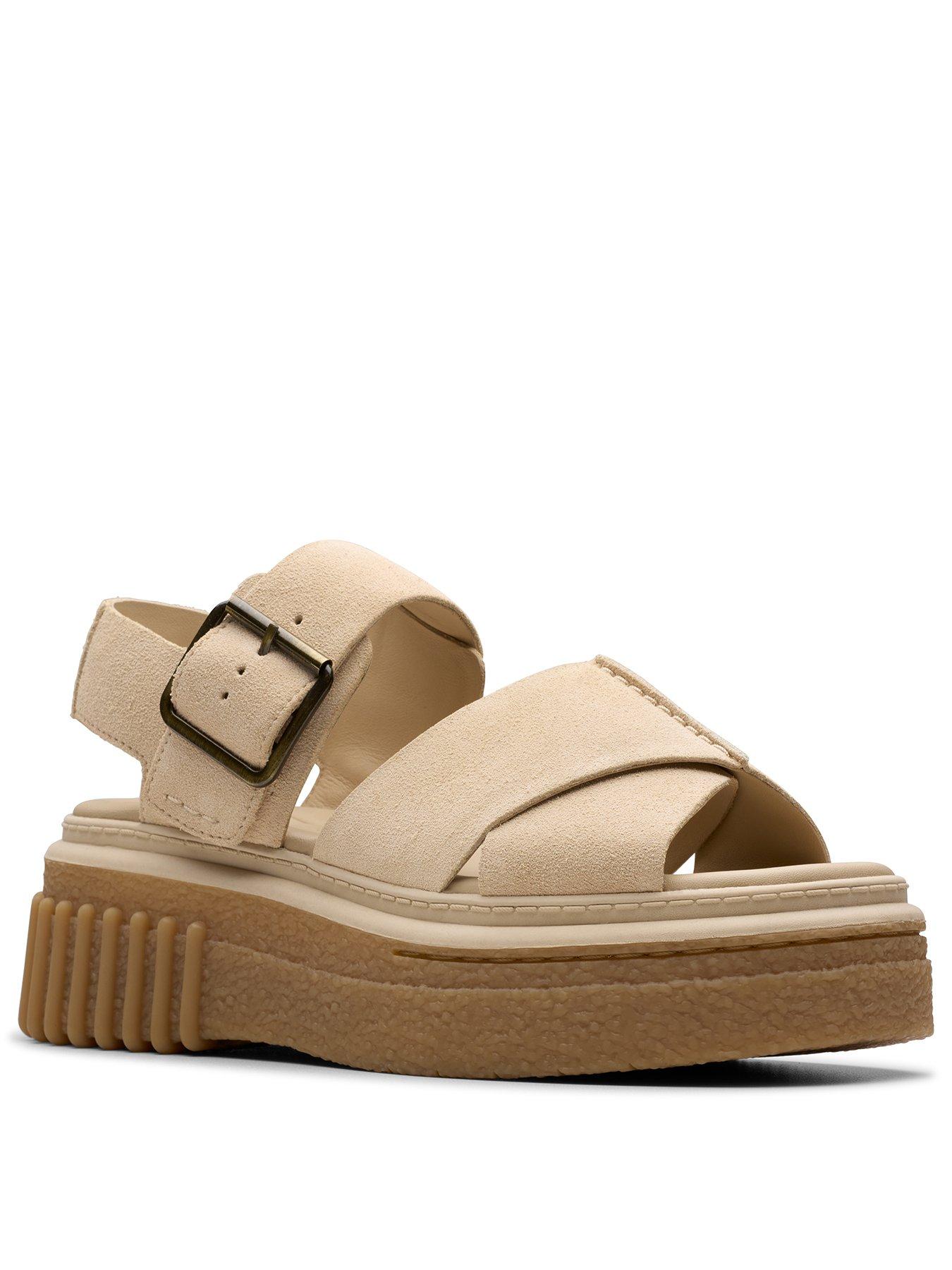 clarks-evamar-wishsuede-flatform-sandal-ecrustillFront