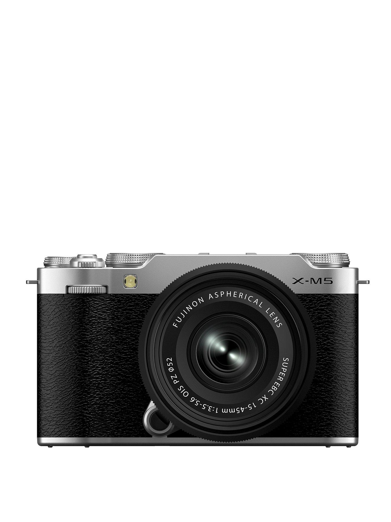 undefined X-M5 CSC Digital Camera with XC 15-45mm F3.5-5.6 OIS PZ Lens - Silver
