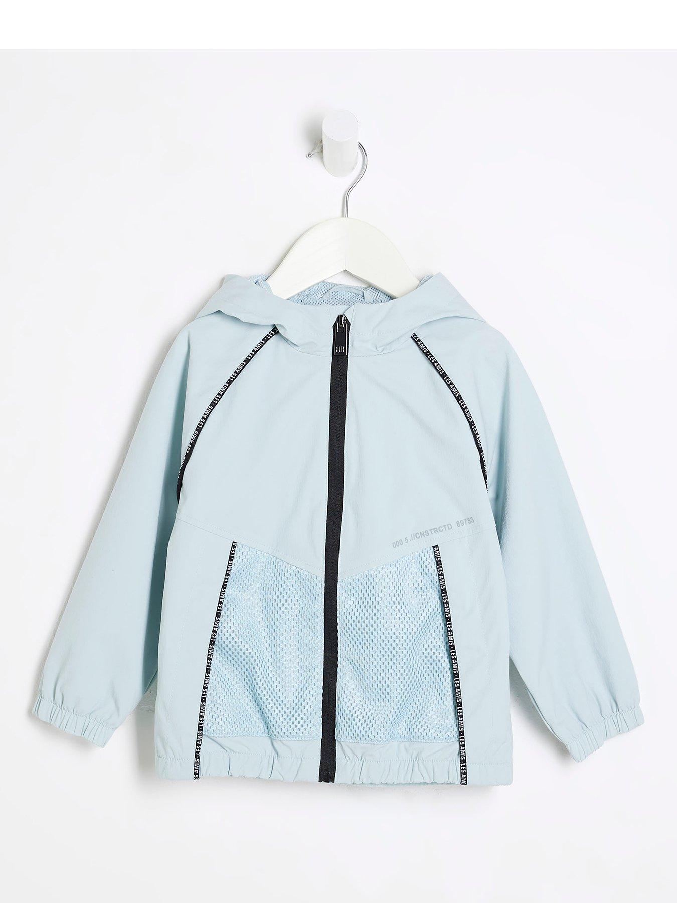 river-island-mini-boys-sporty-piped-rainmac-jacket-ice--bluefront