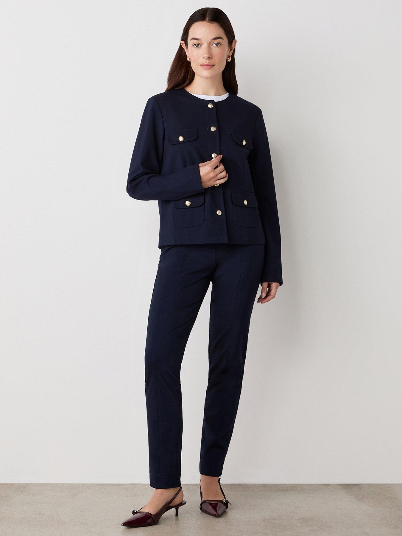 finery-imogen-ponte-jacket-navy