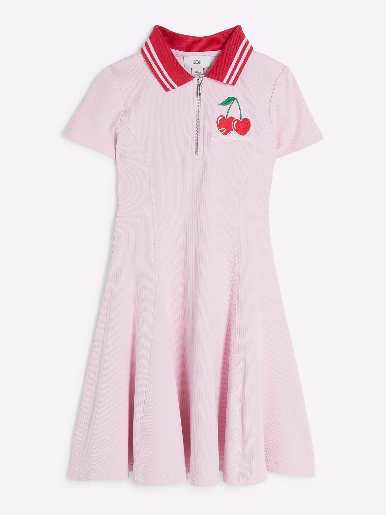 river-island-girls-cherry-quarter-zip-dress-pink