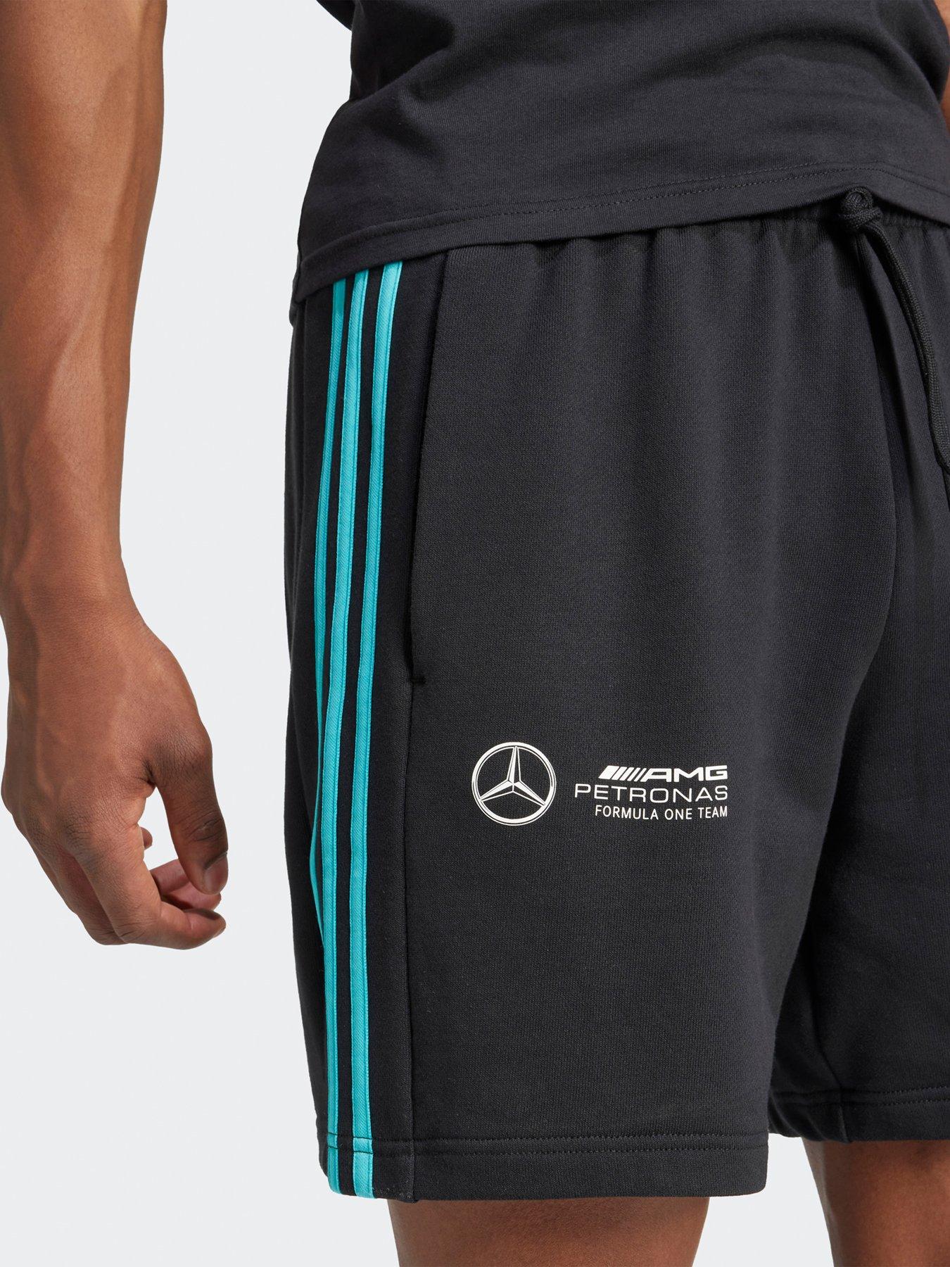 Image 4 of 5 of adidas Men's Mercedes DNA Shorts - Black