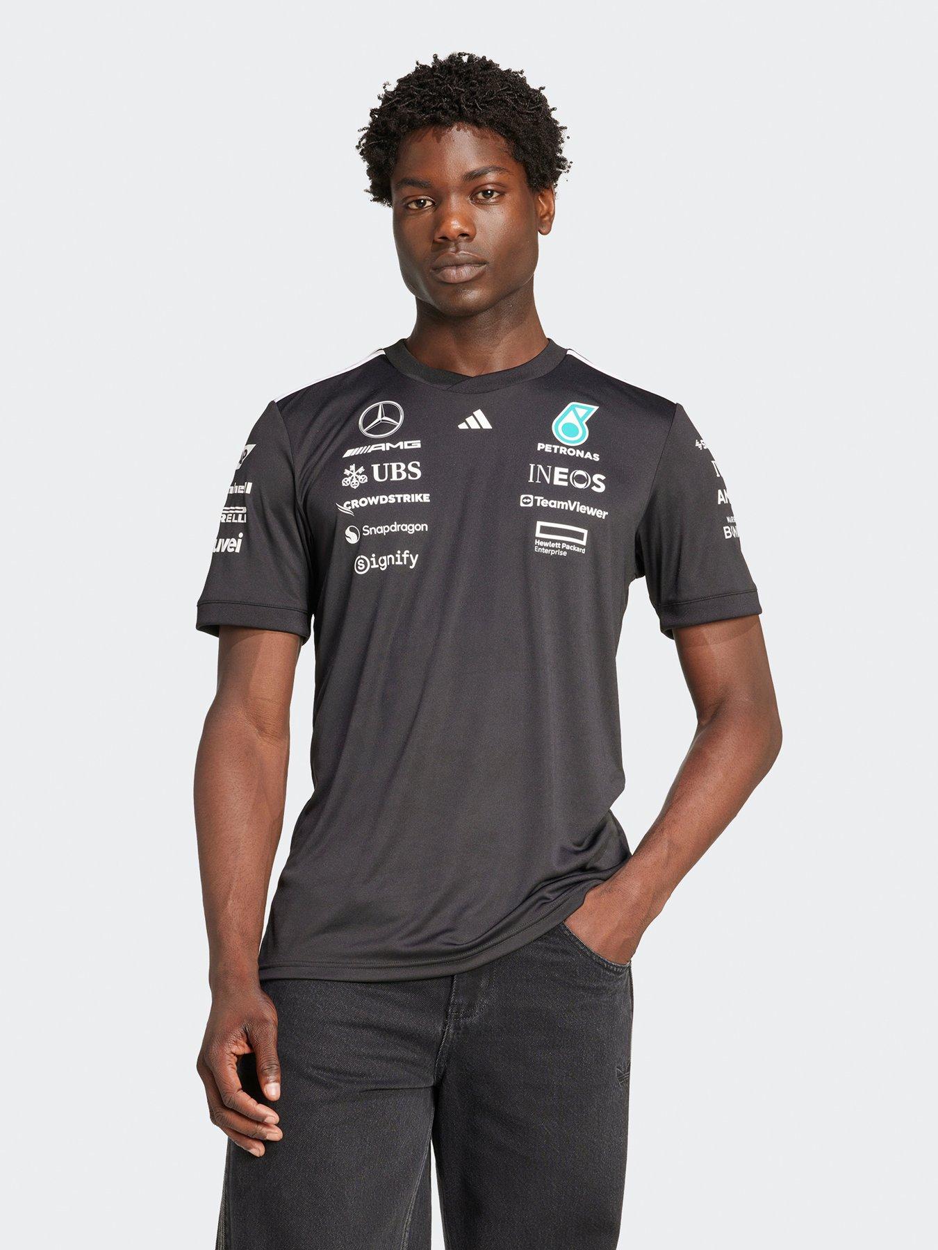adidas Men's Mercedes Driver Jersey - Black