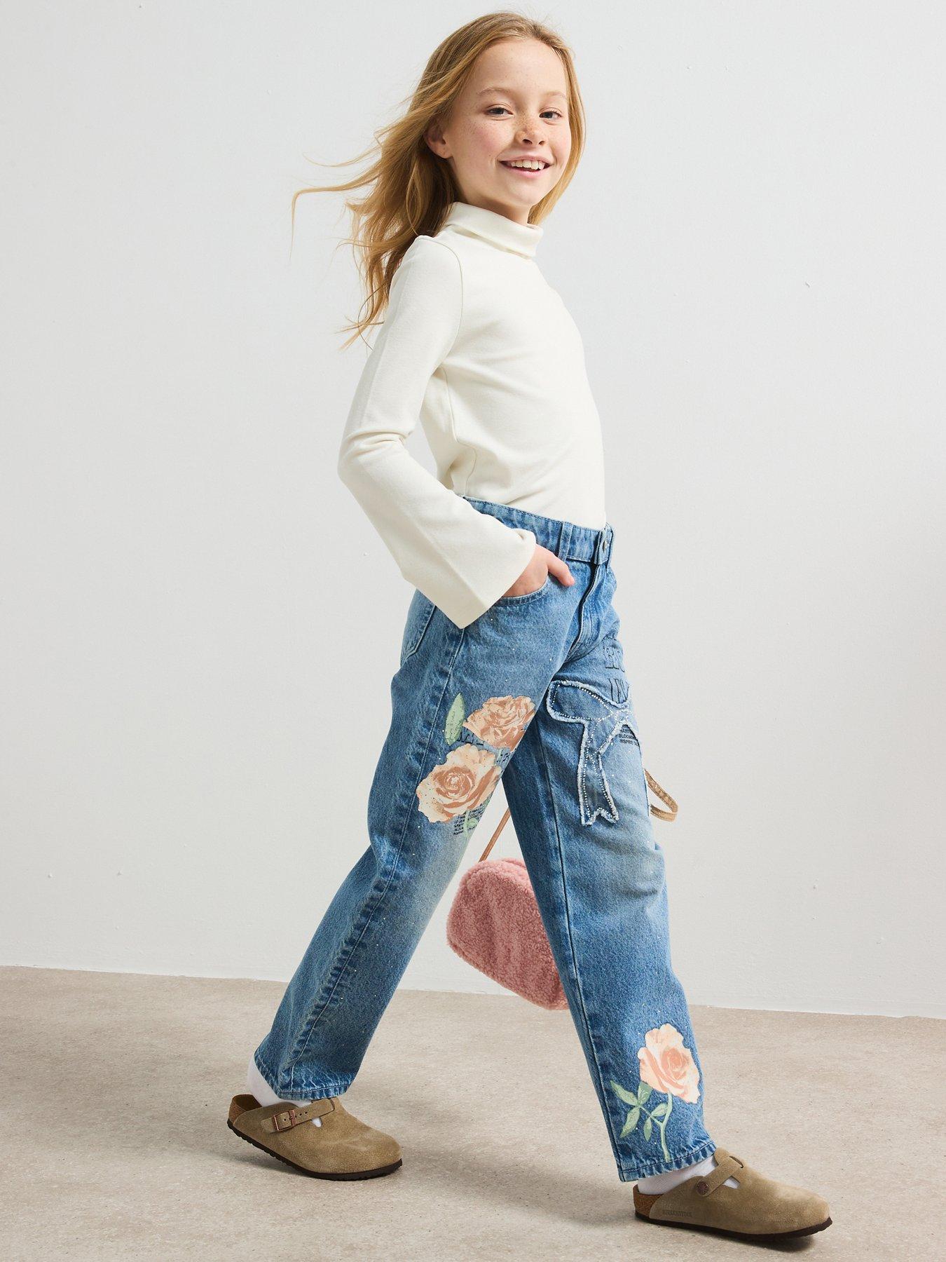 river-island-girls-denim-rose-graffiti-straight-jeans-blue