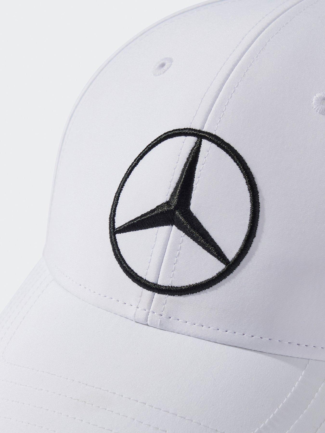 Image 3 of 4 of adidas Mens Mercedes Drivers Cap -white