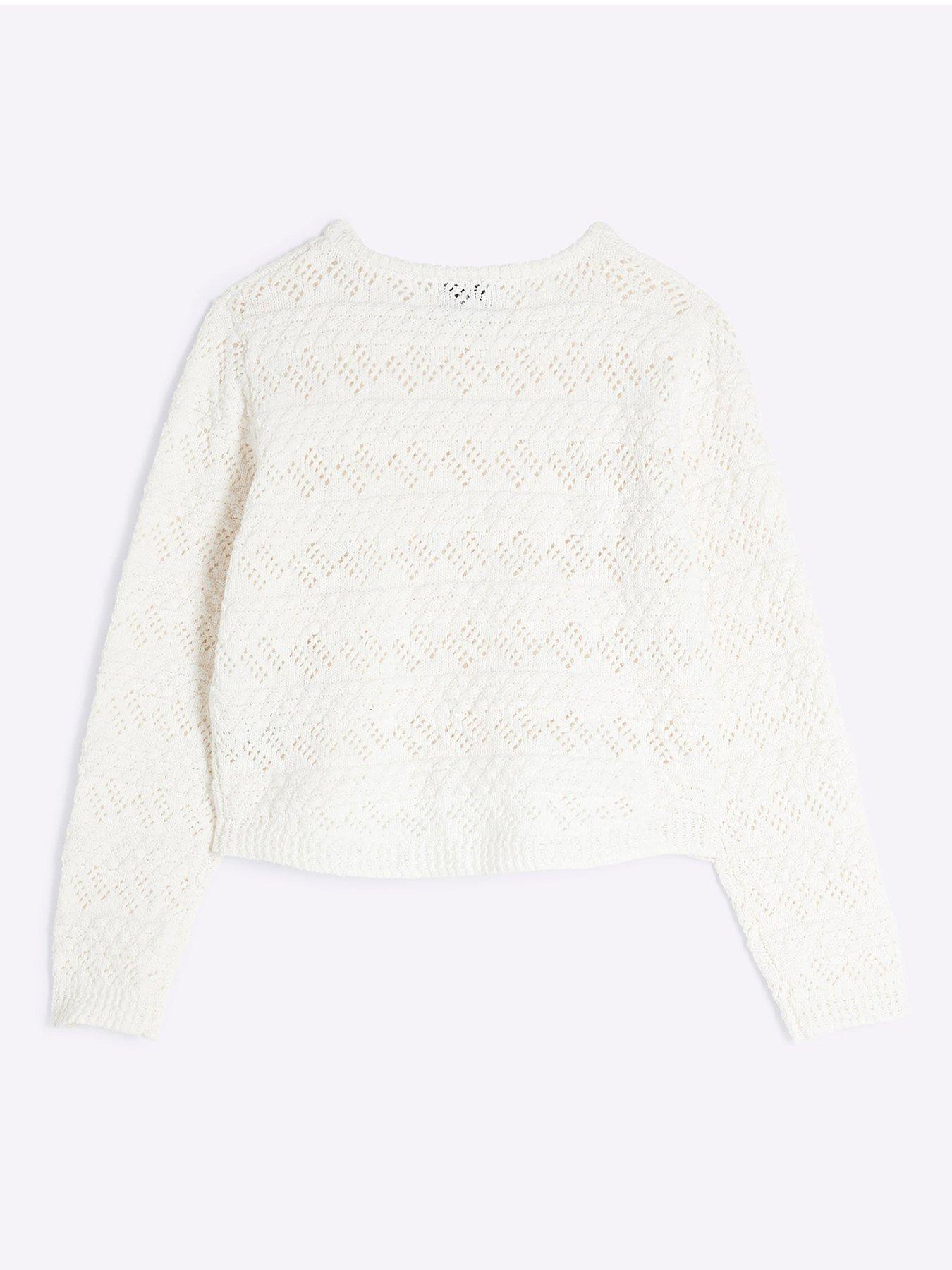 river-island-girls-textured-jumper-creamback