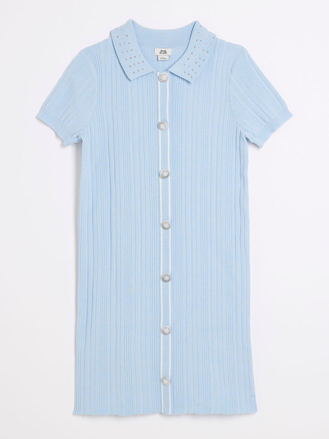 river-island-girls-diamante-collar-polo-dress-powder-blue