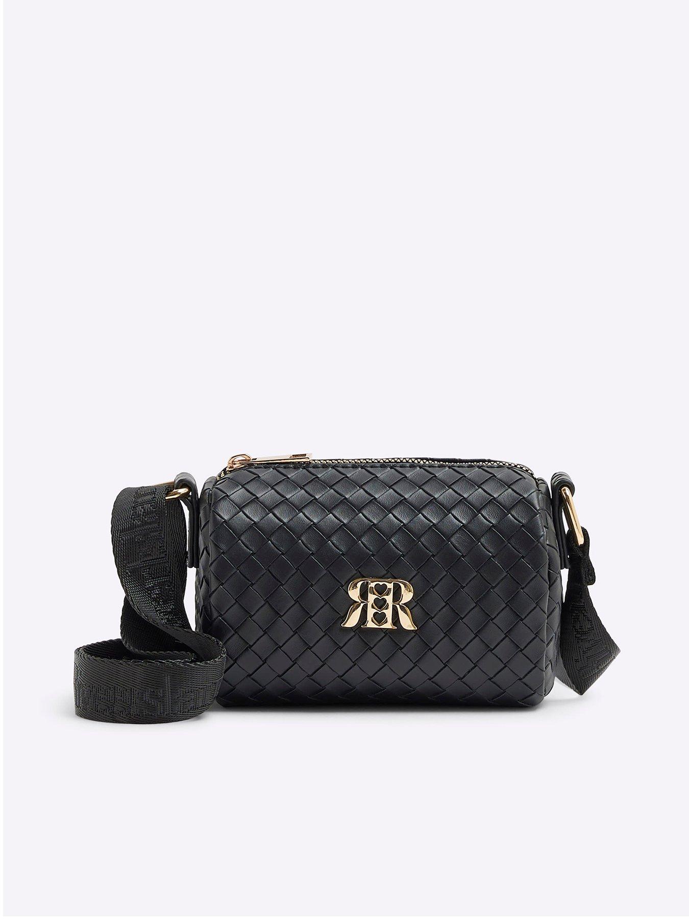 river-island-girls-weave-cross-body-bag-black