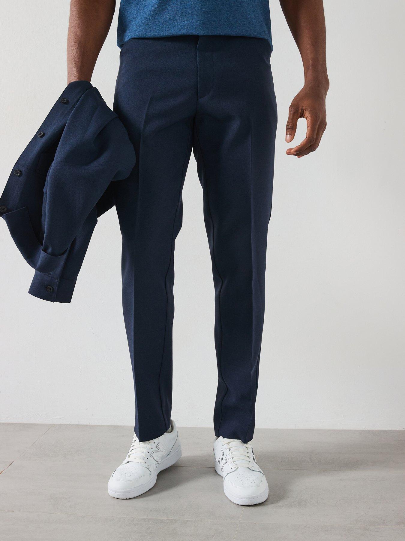 Image of Farah Norwood Archive Regular Fit Trousers - Navy