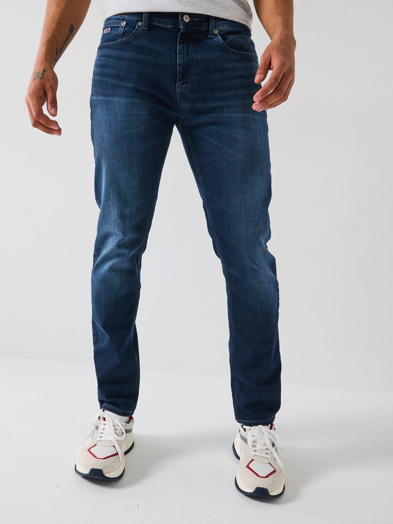undefined Austin Slim Tapered Jeans - Dark Wash