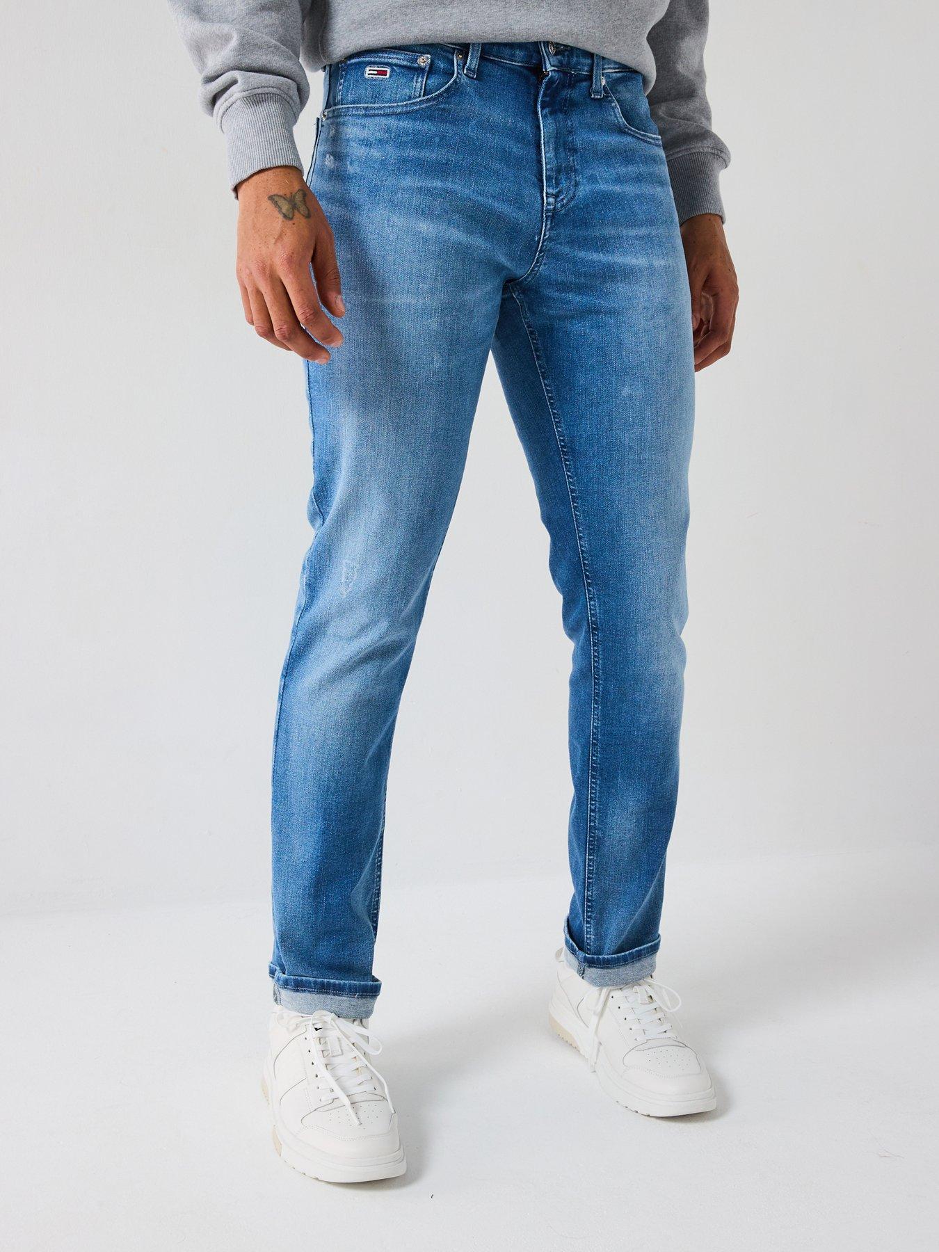 Image 1 of 5 of Tommy Jeans Scanton Slim Fit Jeans - Mid Wash