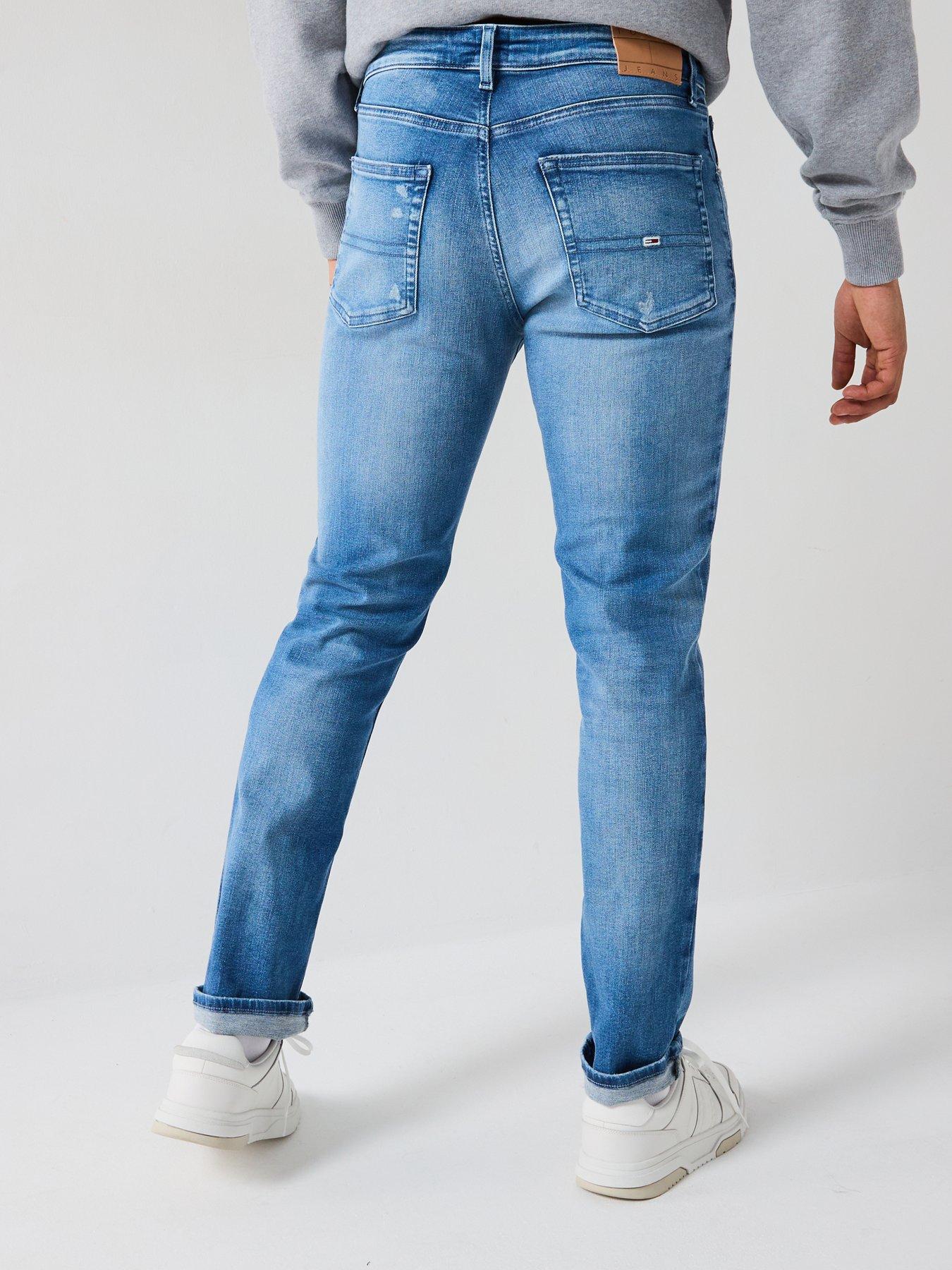 Image 2 of 5 of Tommy Jeans Scanton Slim Fit Jeans - Mid Wash