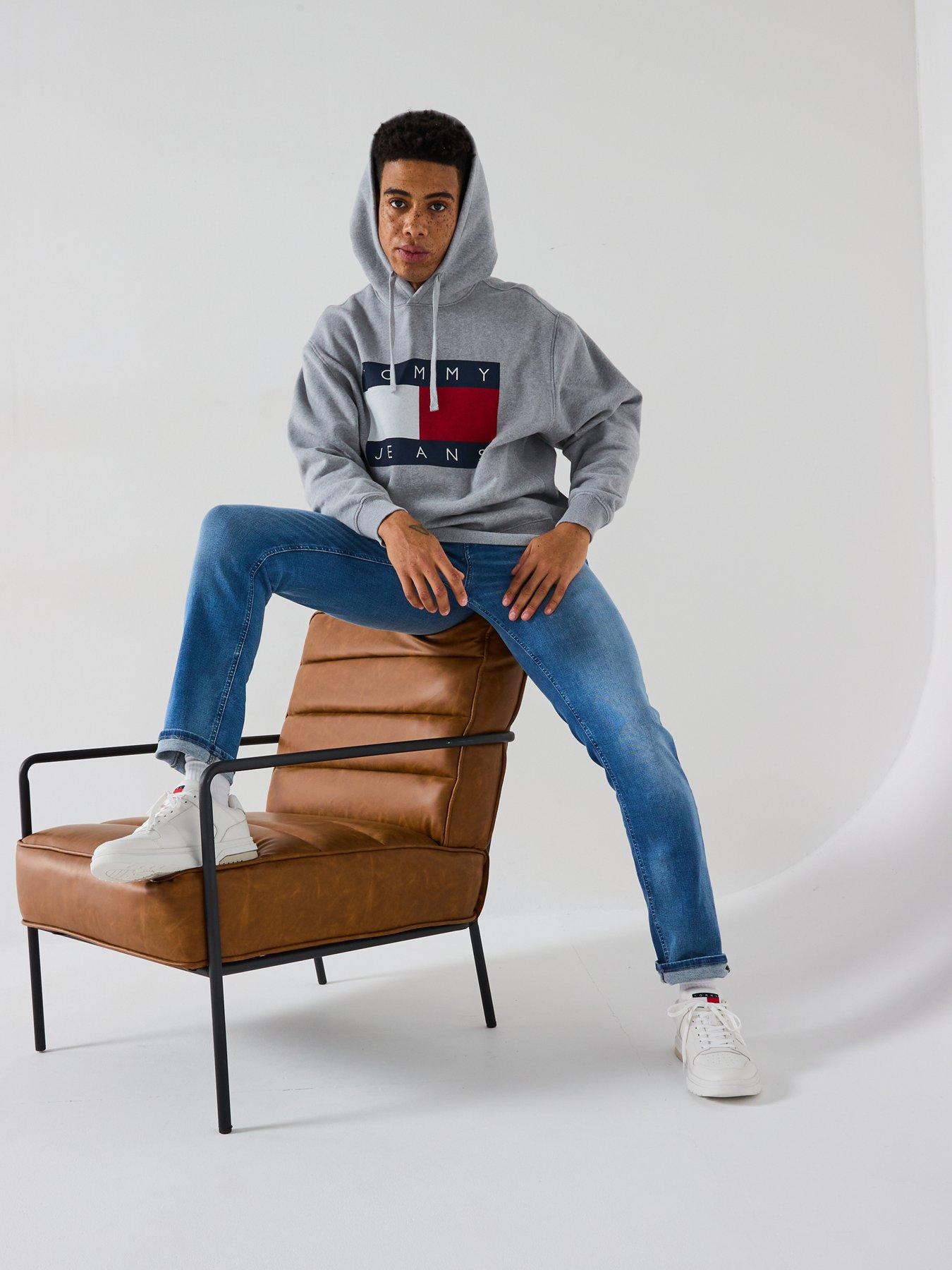 Image 3 of 5 of Tommy Jeans Scanton Slim Fit Jeans - Mid Wash