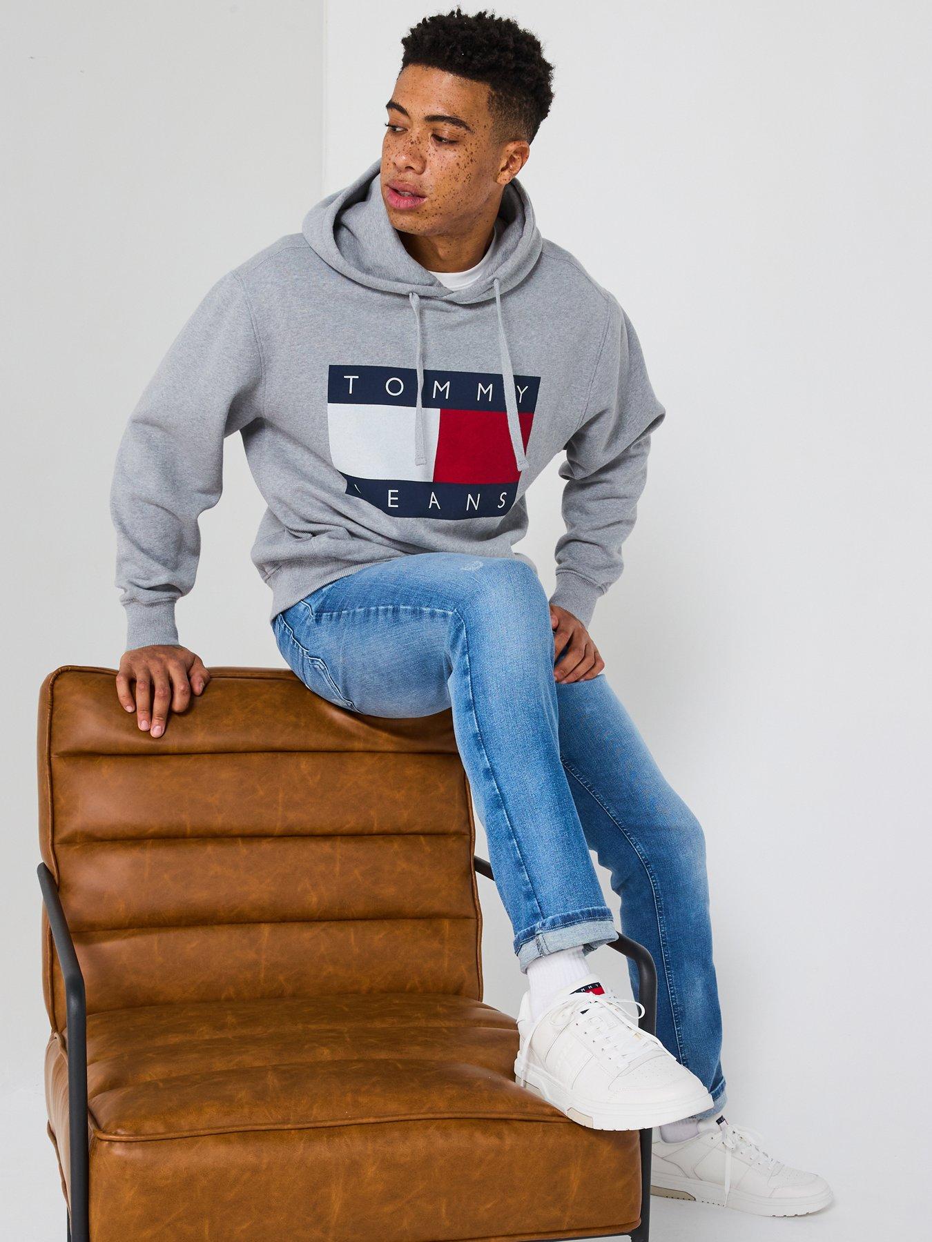 Image 4 of 5 of Tommy Jeans Scanton Slim Fit Jeans - Mid Wash