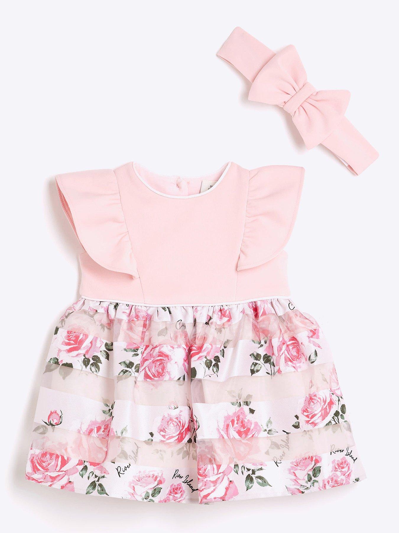 river-island-baby-baby-girls-floral-dress-and-hairband-set-light-pink