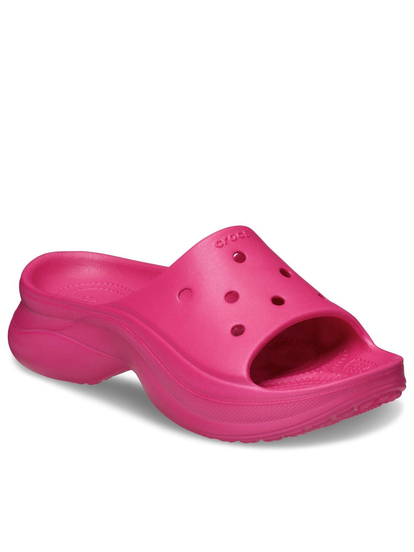 Image 2 of 6 of Crocs Bae Slides - Pink