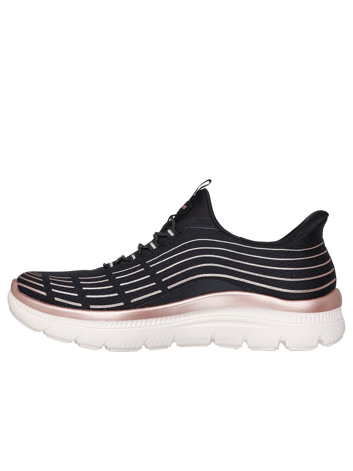 Image 5 of 5 of Skechers Mesh Bungee Glitter 3d Print Integrated Slip-ins W/air-cooled Mf
