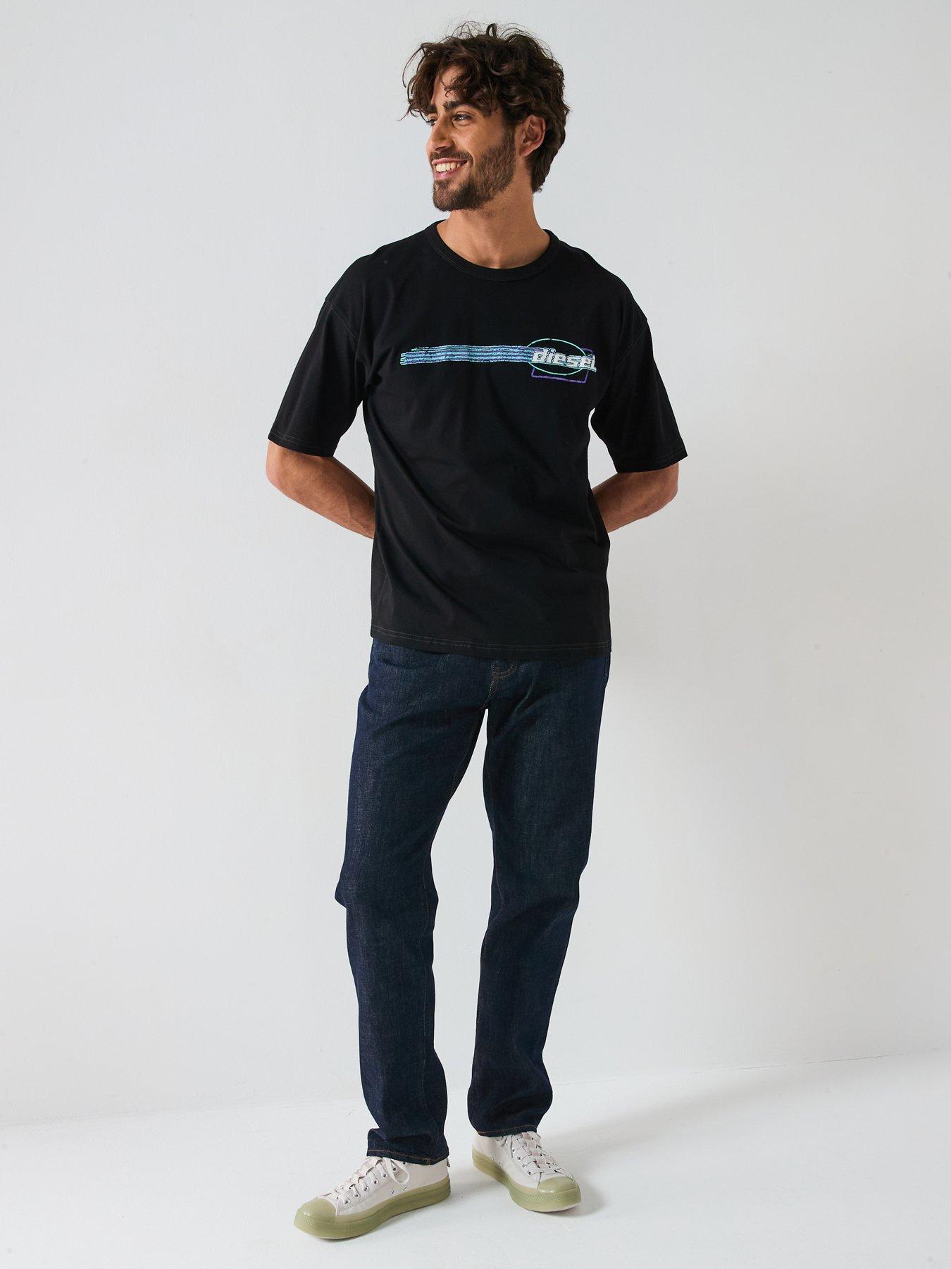 Image 3 of 6 of Diesel T-Boxt-R16 Backhit Graphic T-Shirt - Black