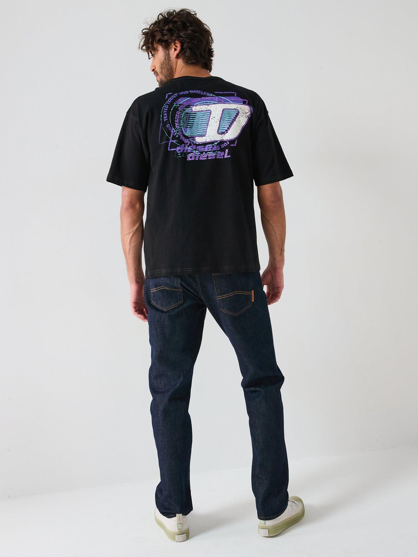 Image 6 of 6 of Diesel T-Boxt-R16 Backhit Graphic T-Shirt - Black