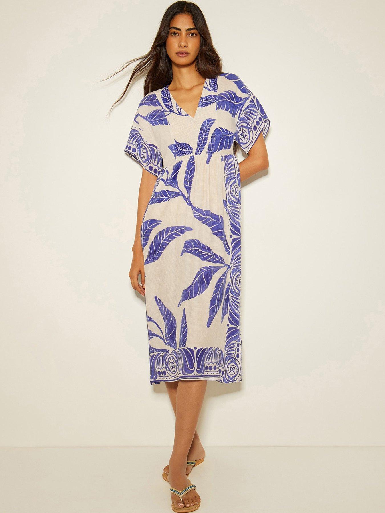 monsoon-dinah-print-dress-white